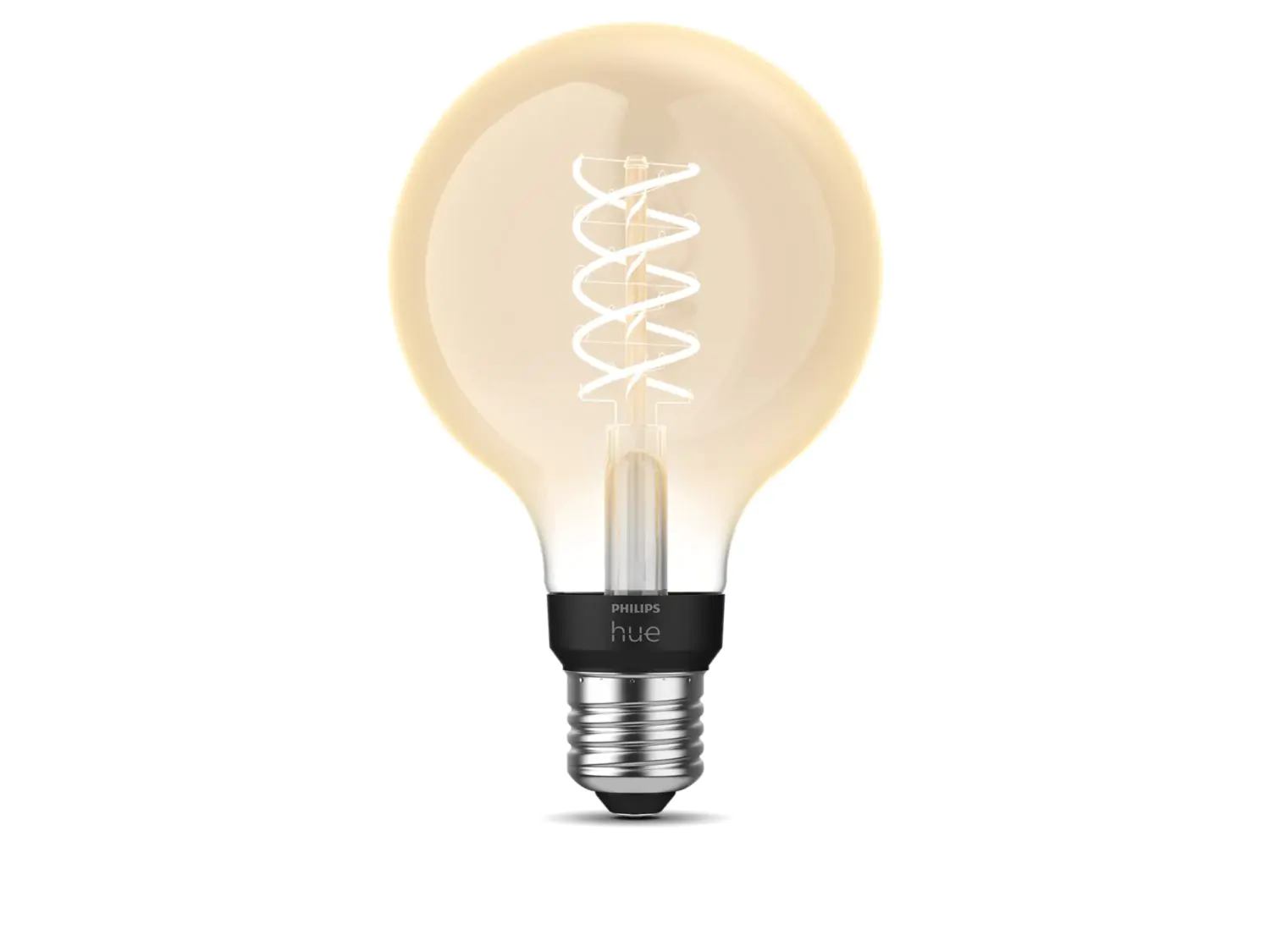 Philips HUE  LED-Leuchtmittel Vintage Globe G93 E27 7W warmweiß smart