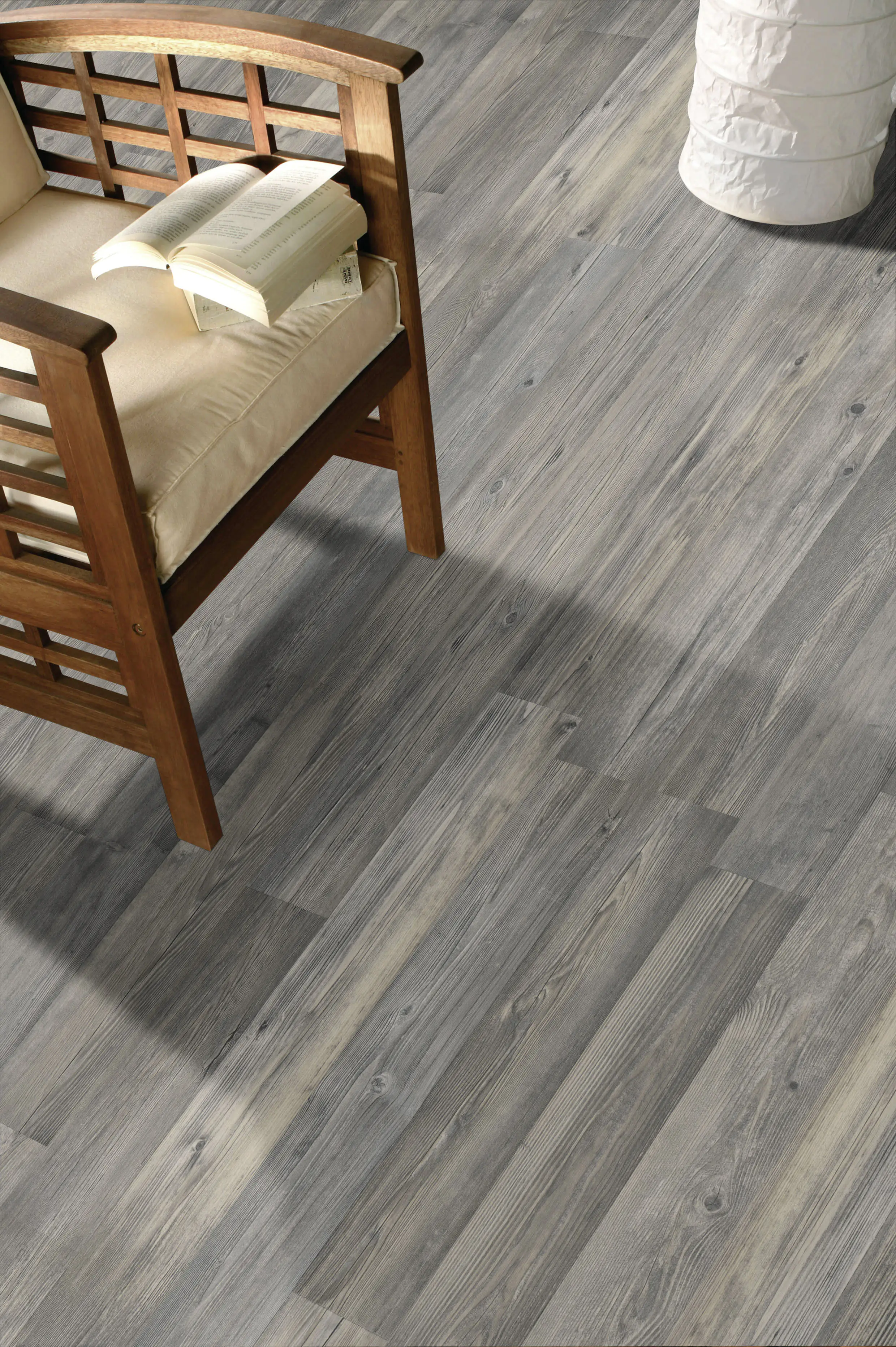 Classen Laminat Edition 7 128,6 x 19,4 cm 7 mm Seekiefer grau 2-Stab