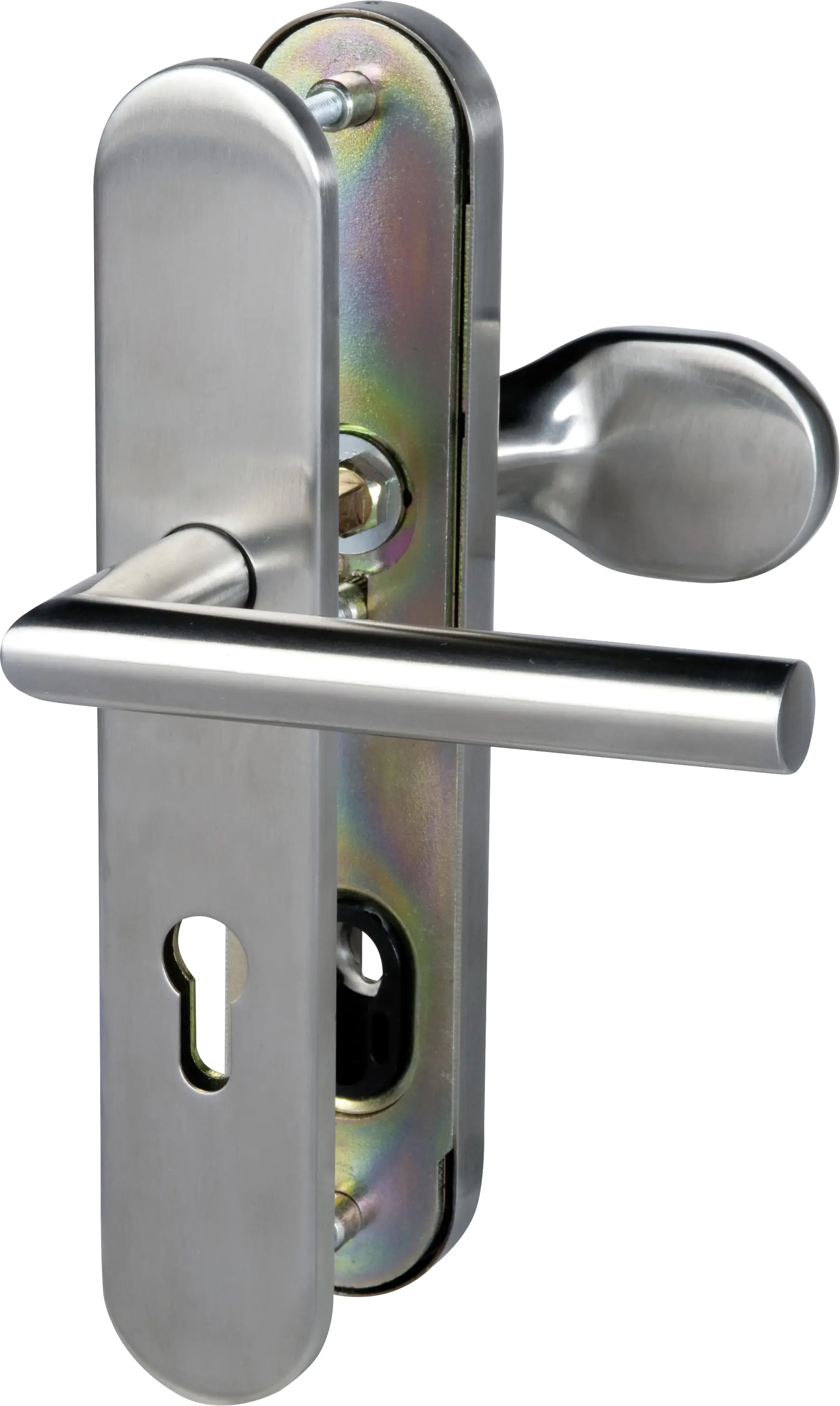Alpertec Schutzbeschlag Security Moskau Drücker/Knopf 72 mm