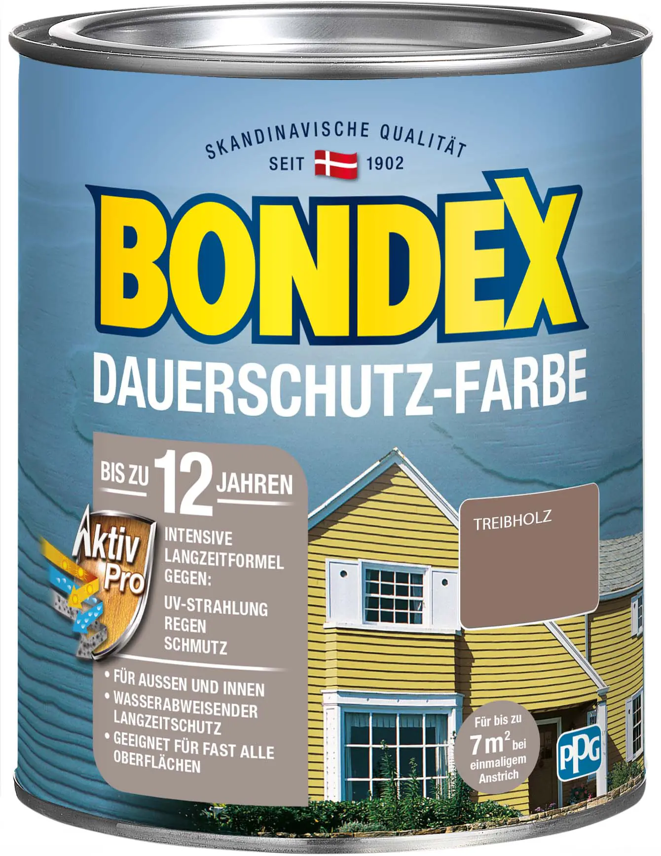 Bondex Dauerschutzfarbe 0,75 L treibholz