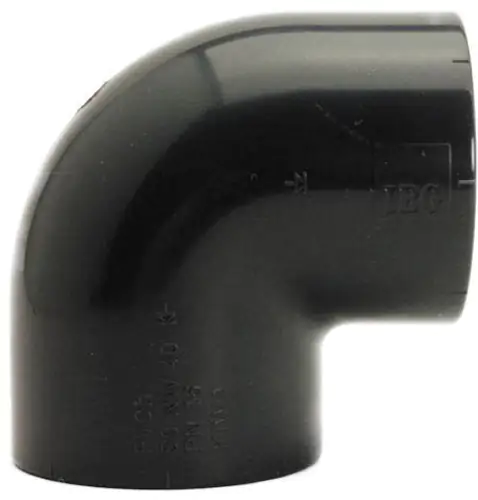Setma PVC-Klebe-Winkel 90°/Ø 3,2 cm/grau