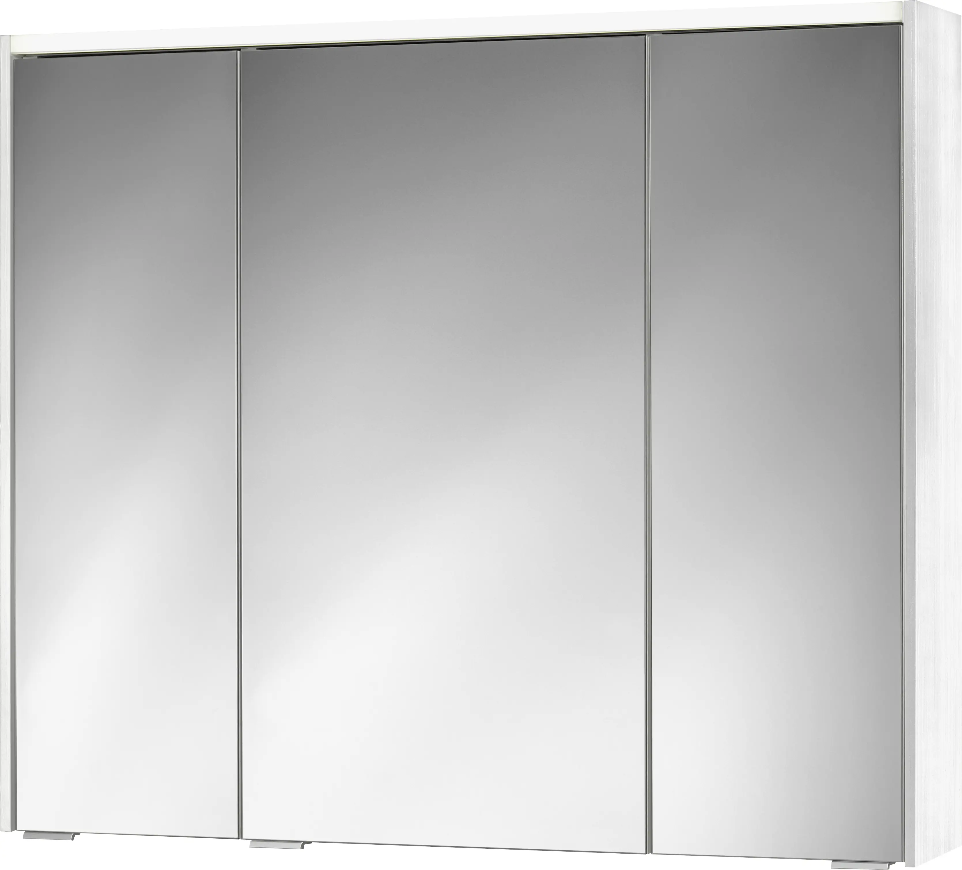 Jockey LED-Spiegelschrank Viola Hortensia holzdekor weiß 90 x 74 cm
