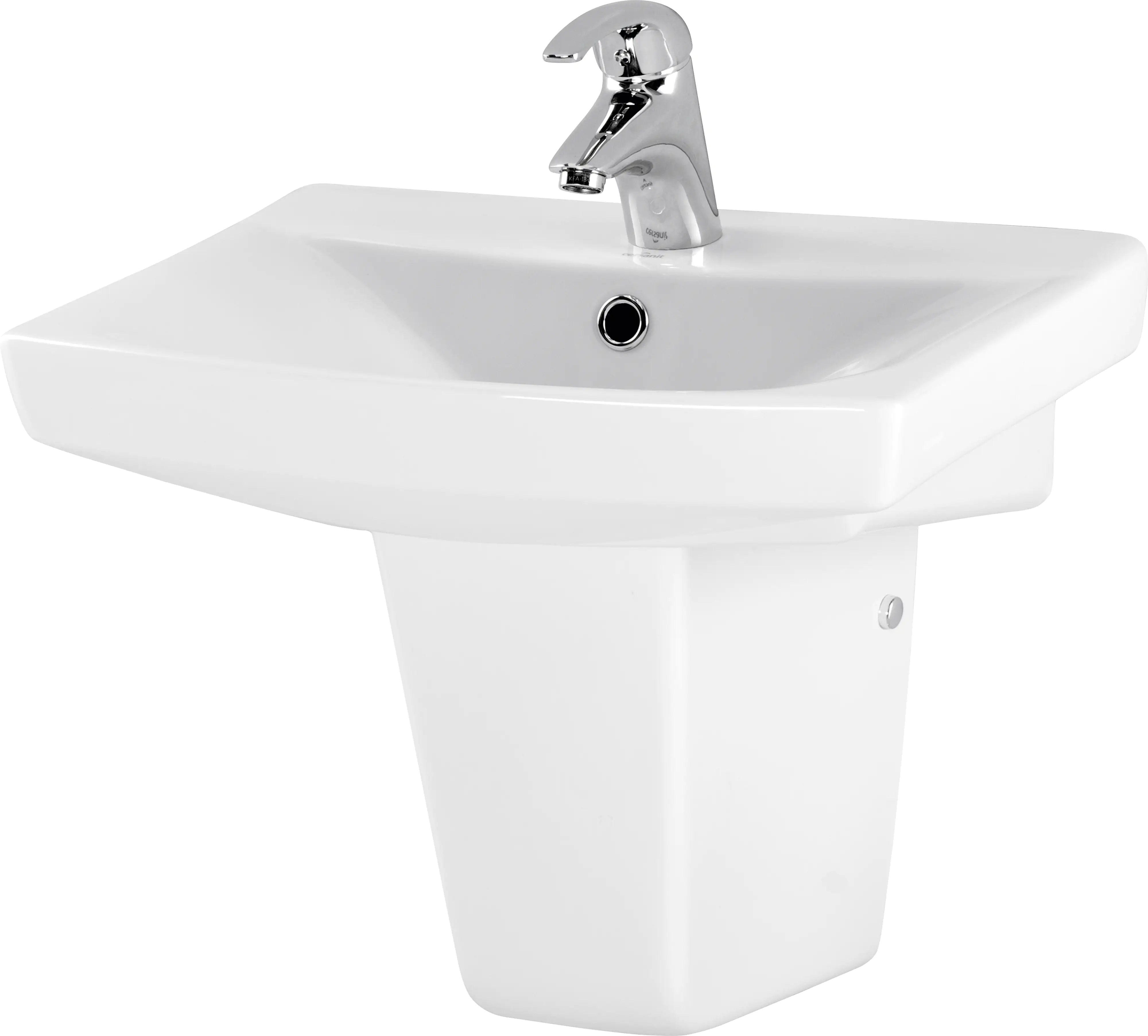 Cersanit Handwaschbecken Carina 50cm weiß