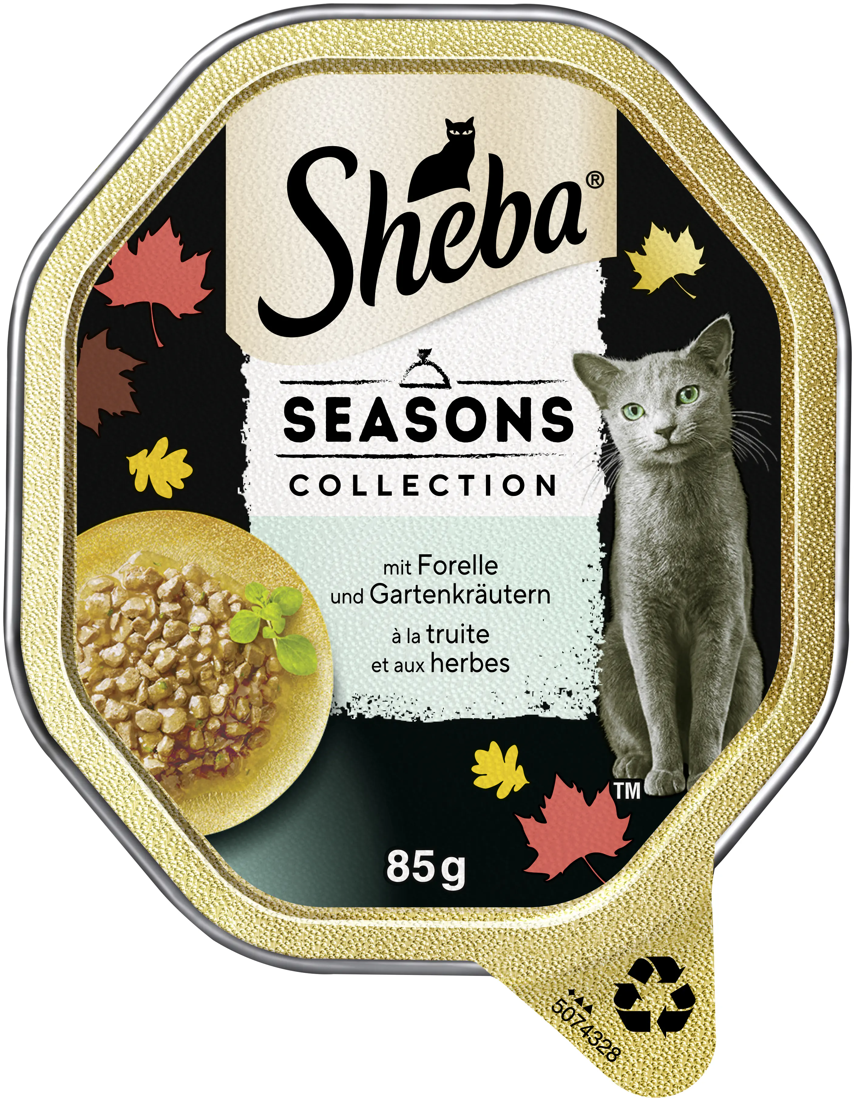 Sheba Seasons Collection Katzennassfutter Adult 85 g Lamm & Frühlingsgemüse