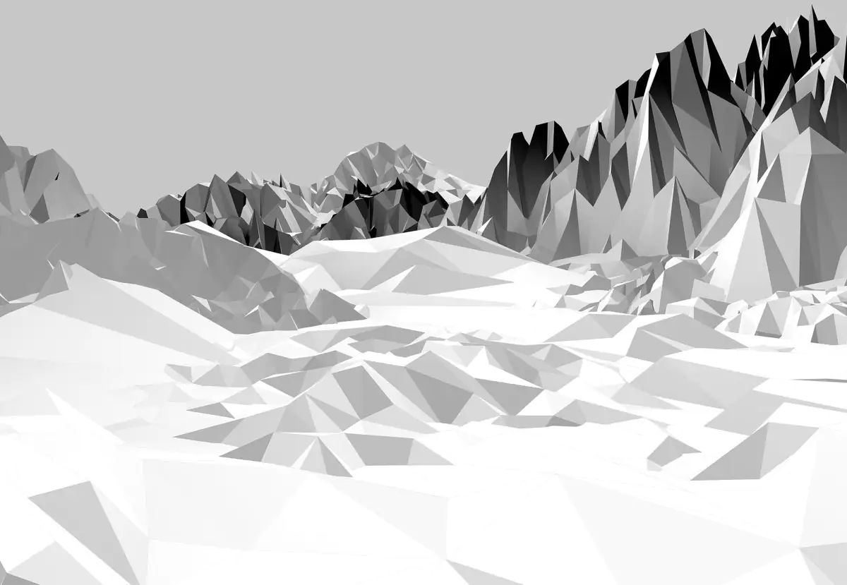 Komar Fototapete Icefields 368 x 254 cm 