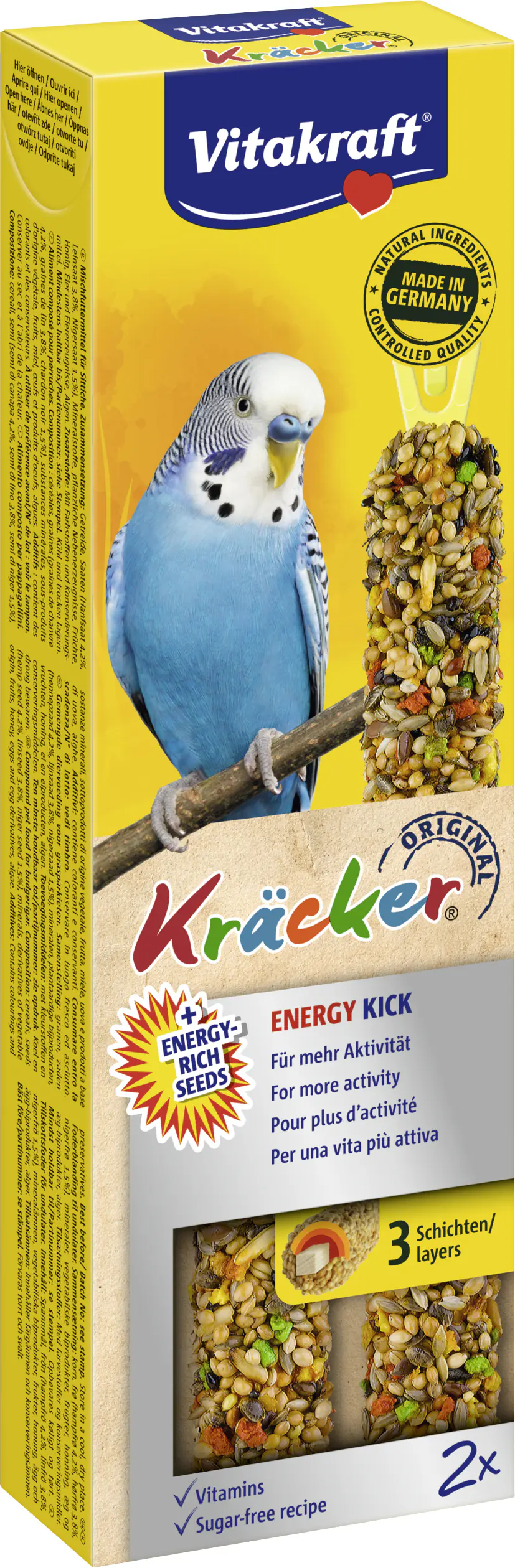 Vitakraft Kräcker® Energy Kick 2 Stück / 60 g