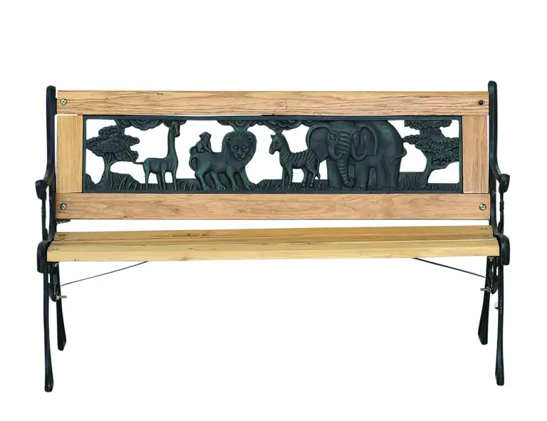 Siena Garden Kindergussbank Zoo-Park 41 x 84 x 52,5 cm
