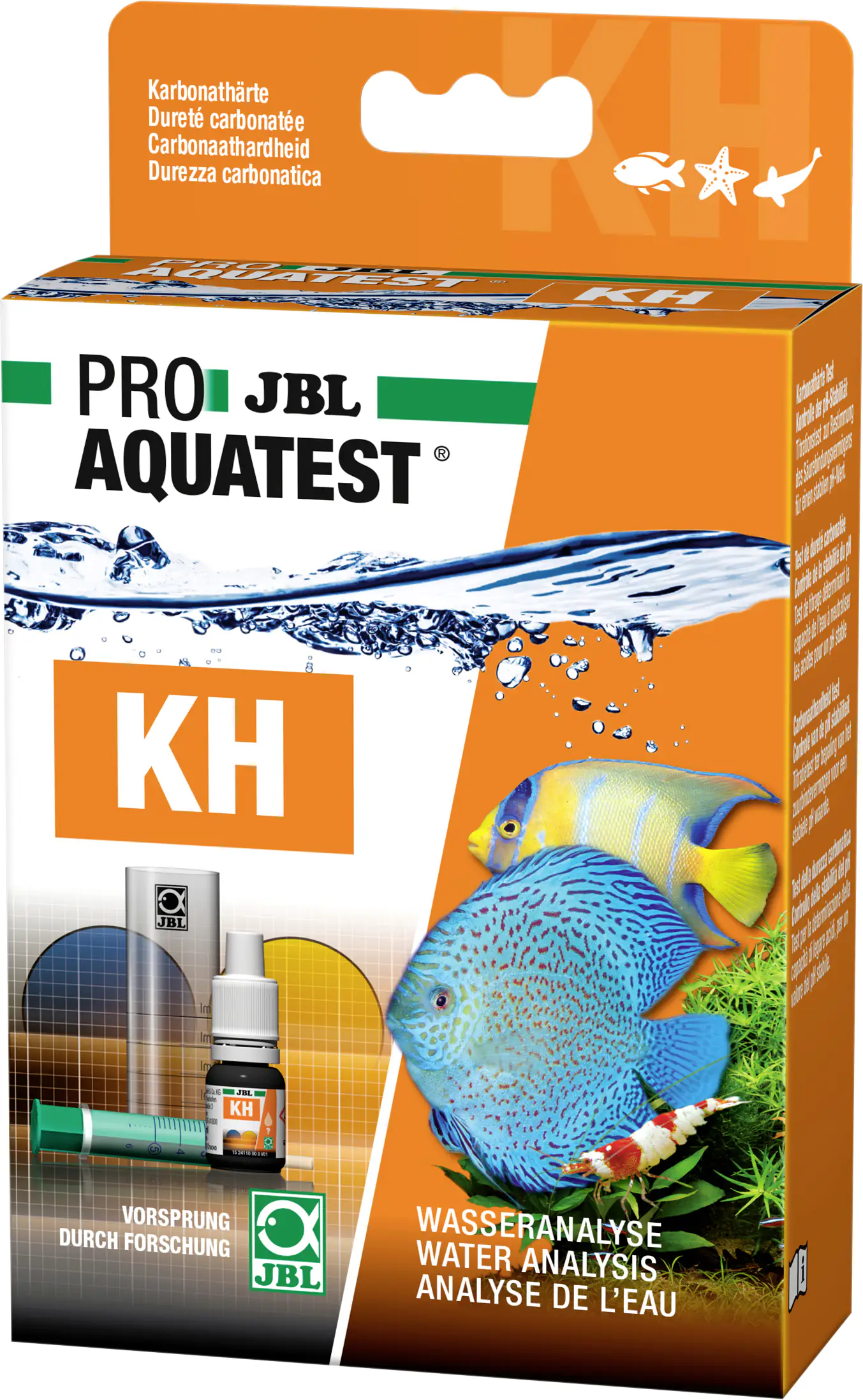 JBL PROAQUATEST KH Karbonathärte weiß / transparent / schwarz