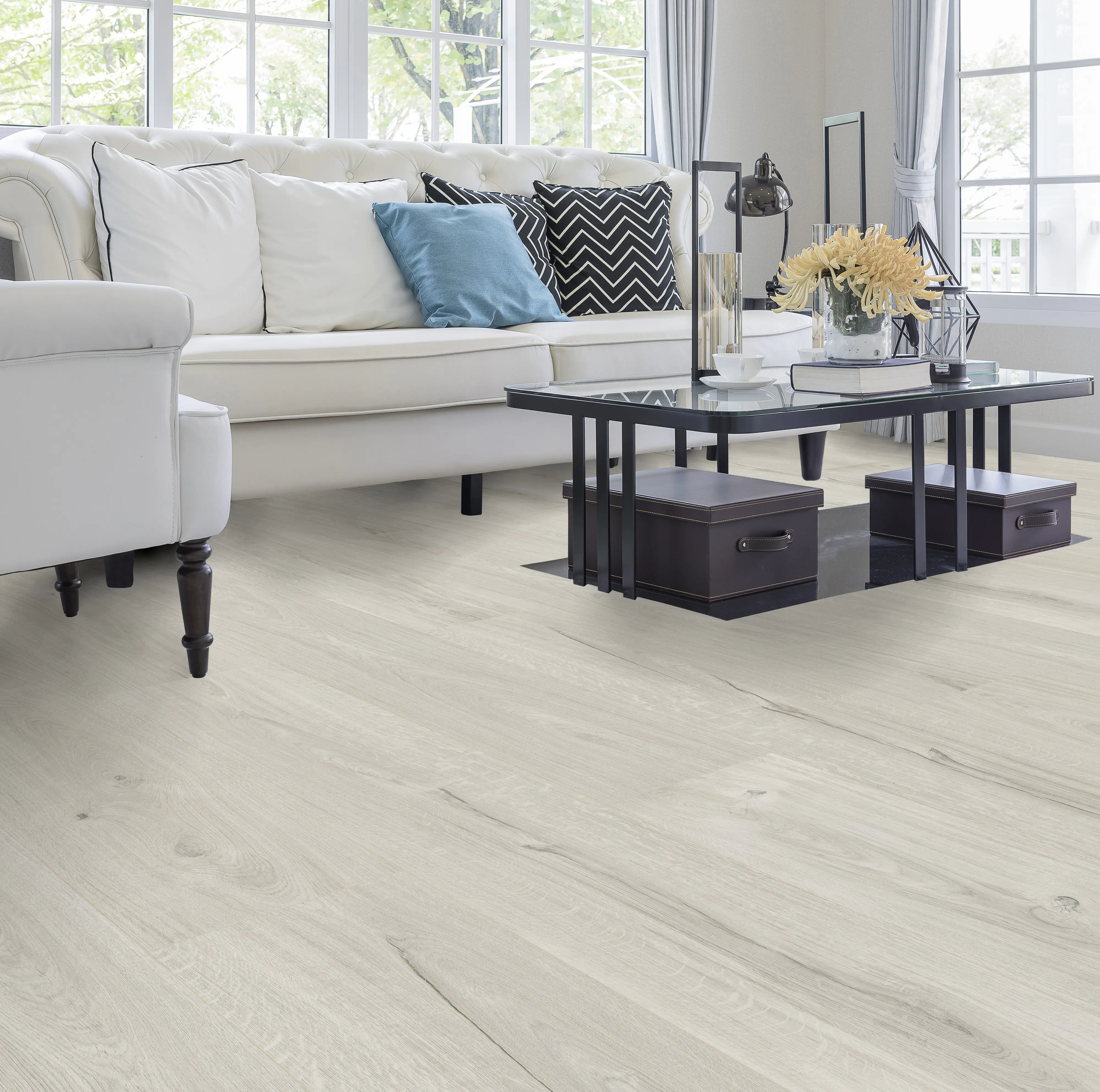 Classen Vinylboden Windeck Eiche hell Landhausdiele