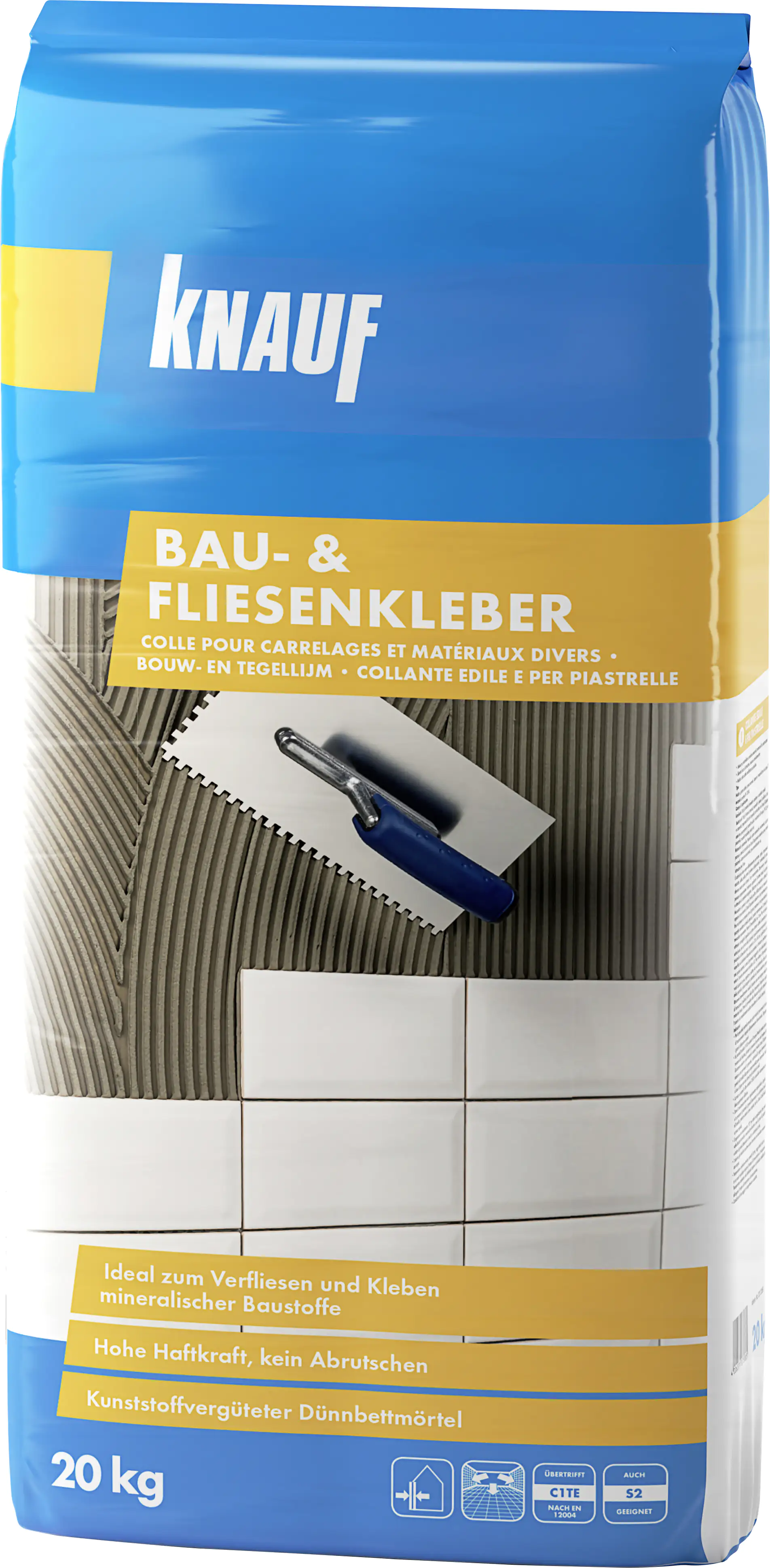 Knauf Bau- und Fliesenkleber 20 kg