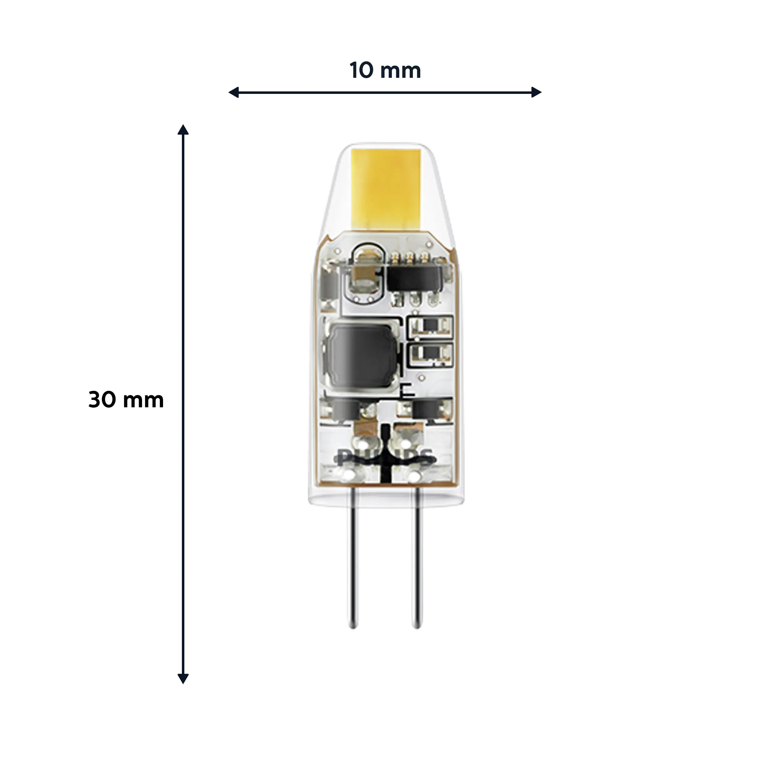 Philips LED Leuchtmittel G4 1W 100lm 2700K