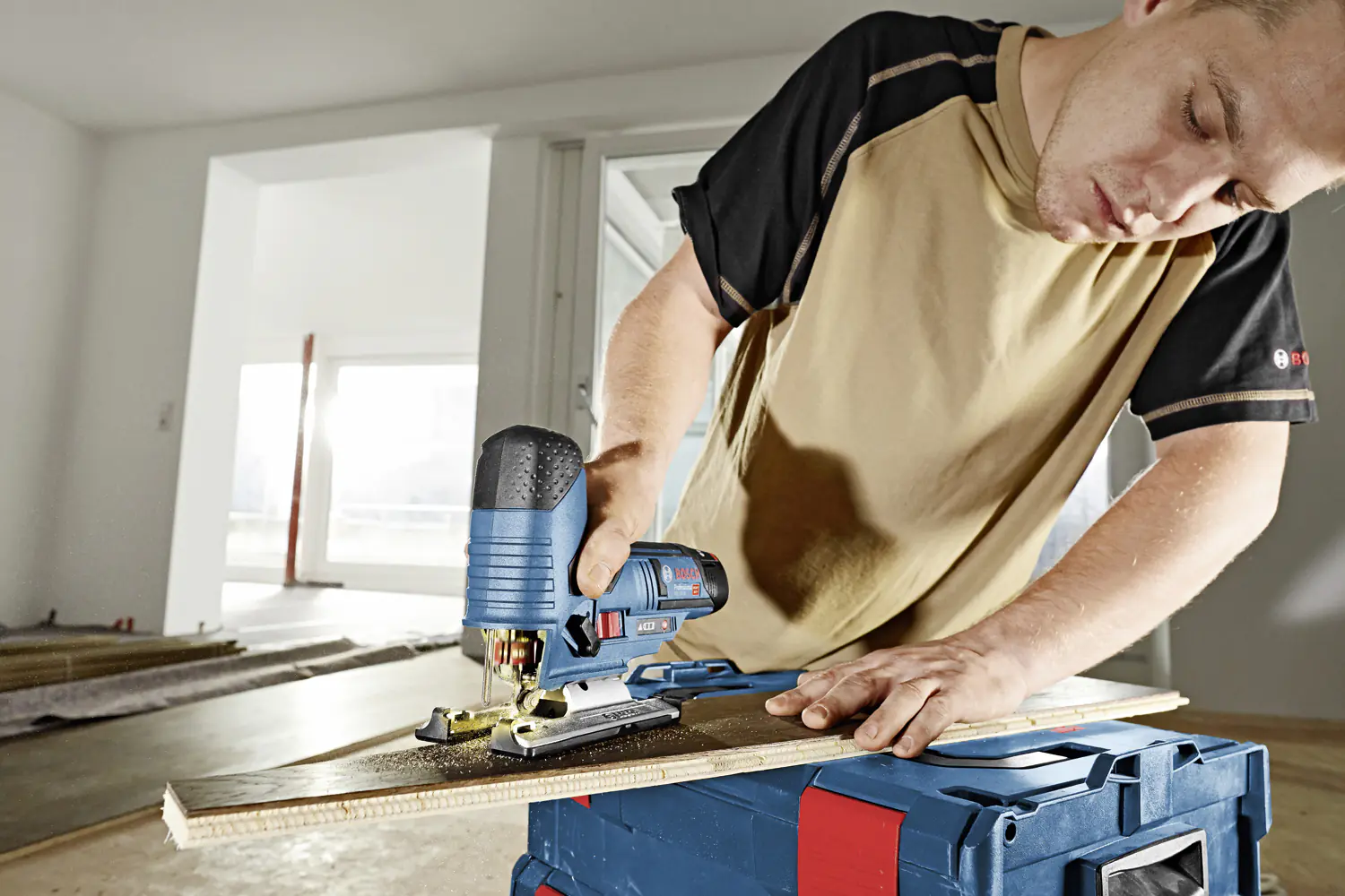 Bosch Professional Akku-Stichsäge GST 12V-70 Solo