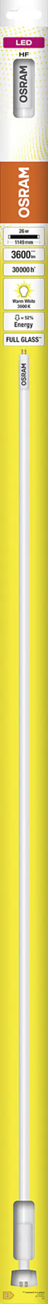Osram LED Röhre 114,9 cm G5 26 W warmweiß