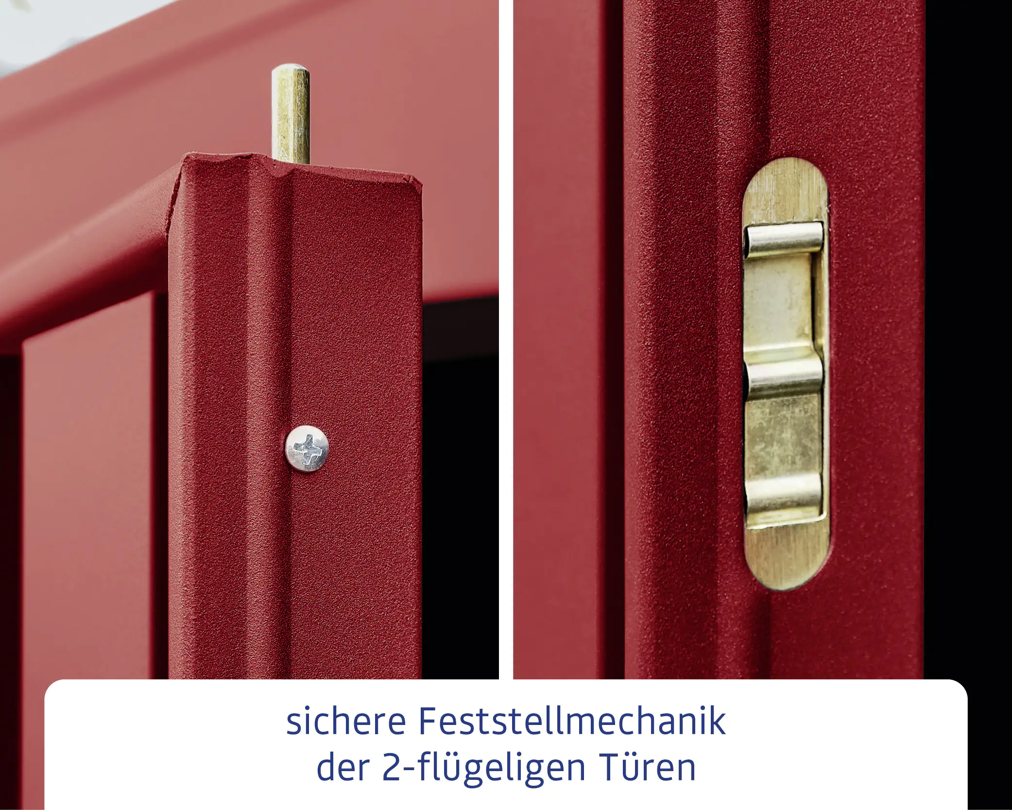 EcoStar Gerätehaus Trend-S Typ 2 258,8 x 247,7 x 216 cm v
