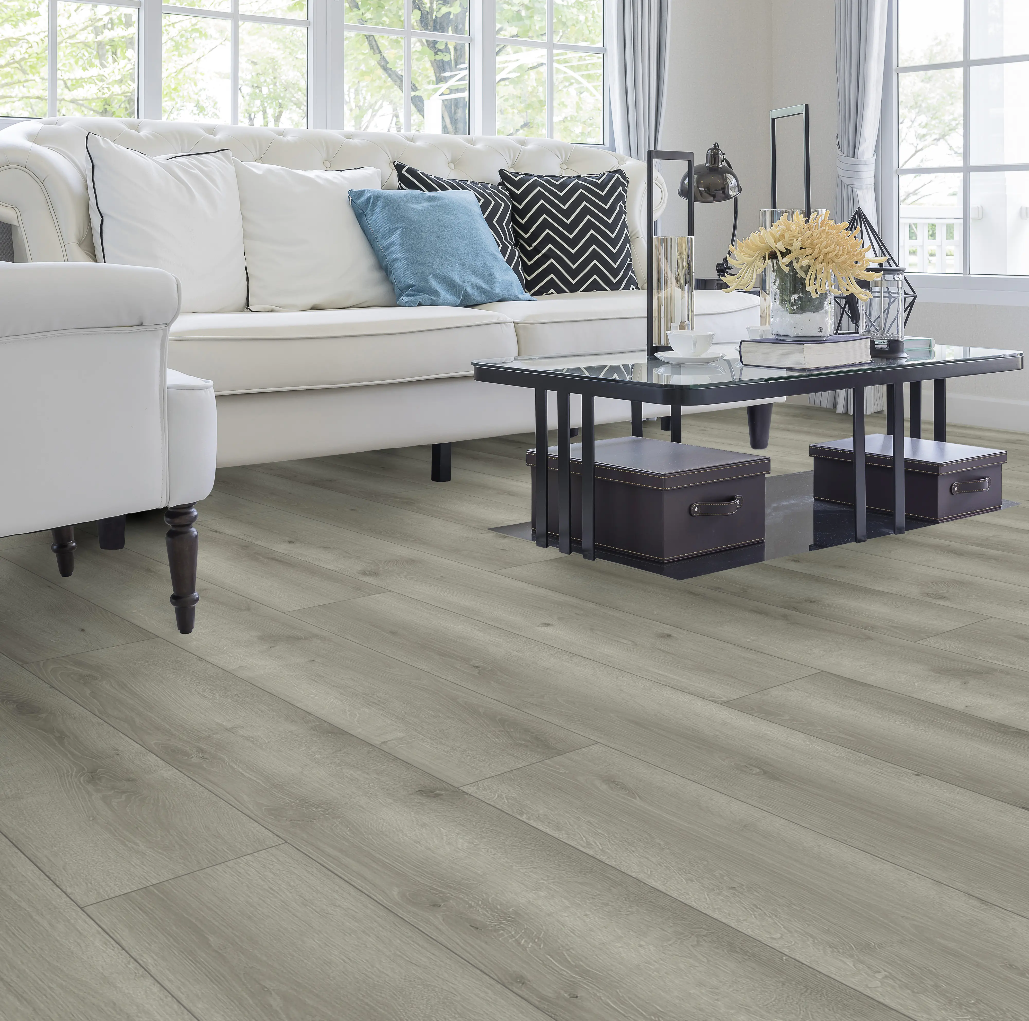 Classen Laminat Megaloc Aquaprotect Oak grey brown