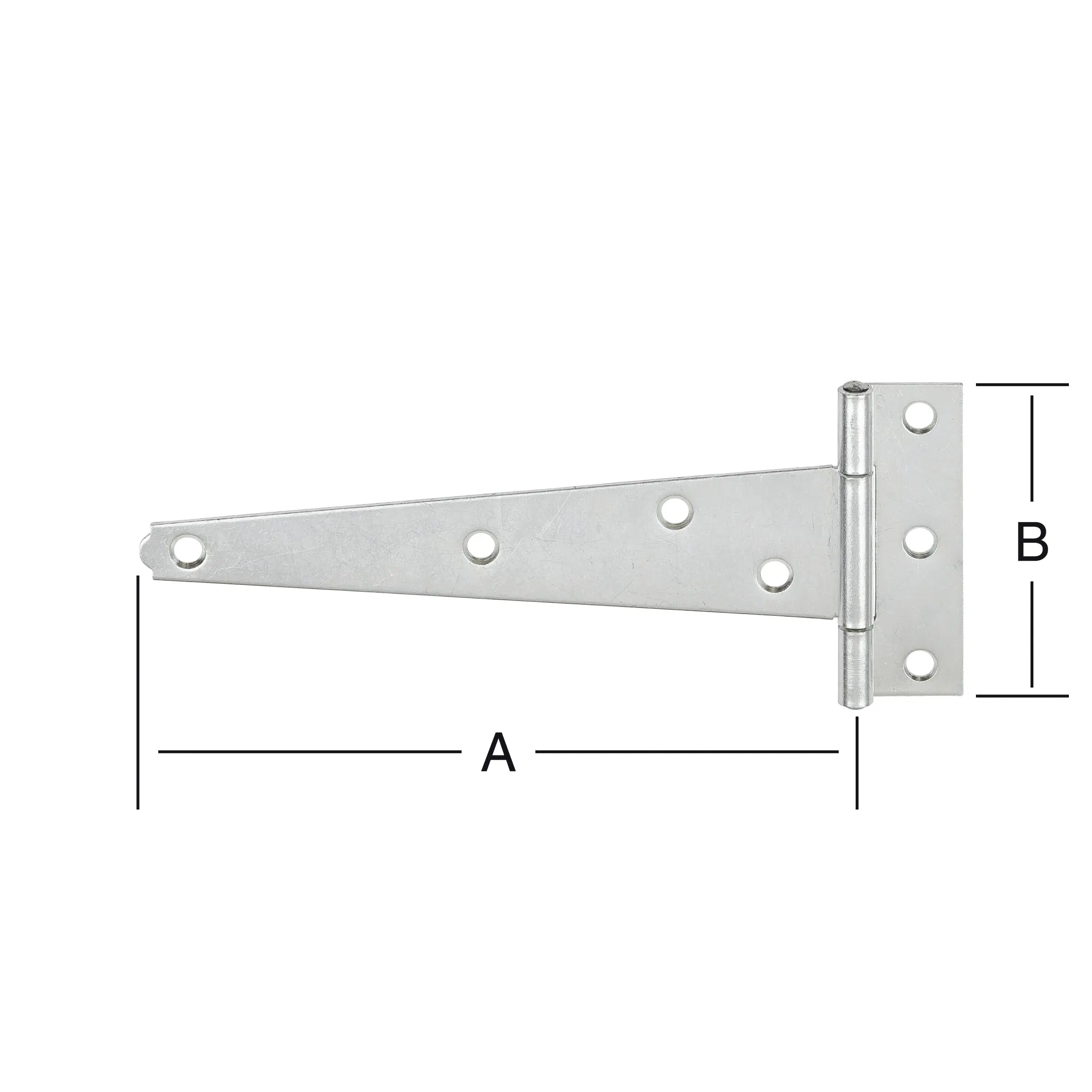Vormann T-Bänder verzinkt 121 x 68 mm