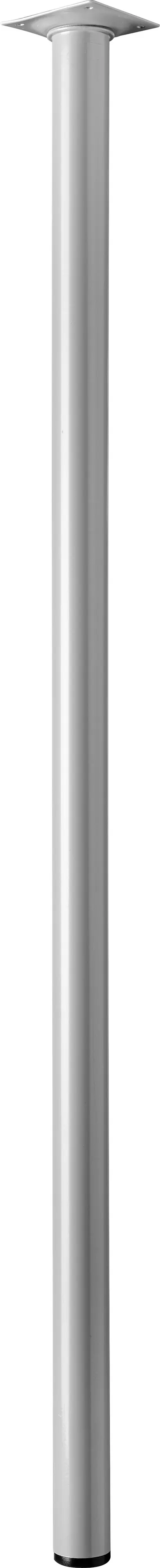 Hettich Tischbein 3,0 x 8,0 cm Aluminium-Optik - 1 Stück