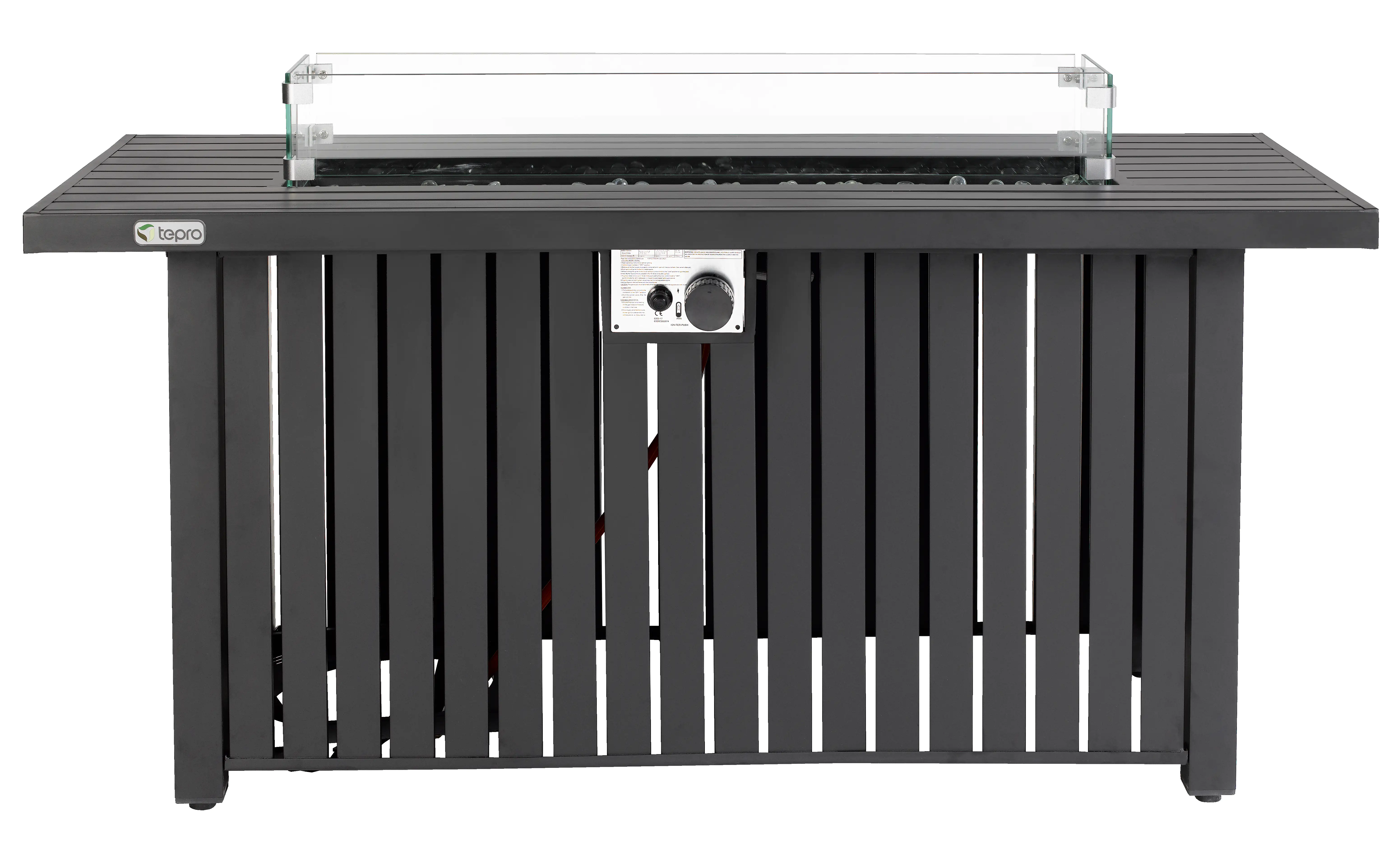 Tepro Gasfeuerstelle Topeka XL anthrazit