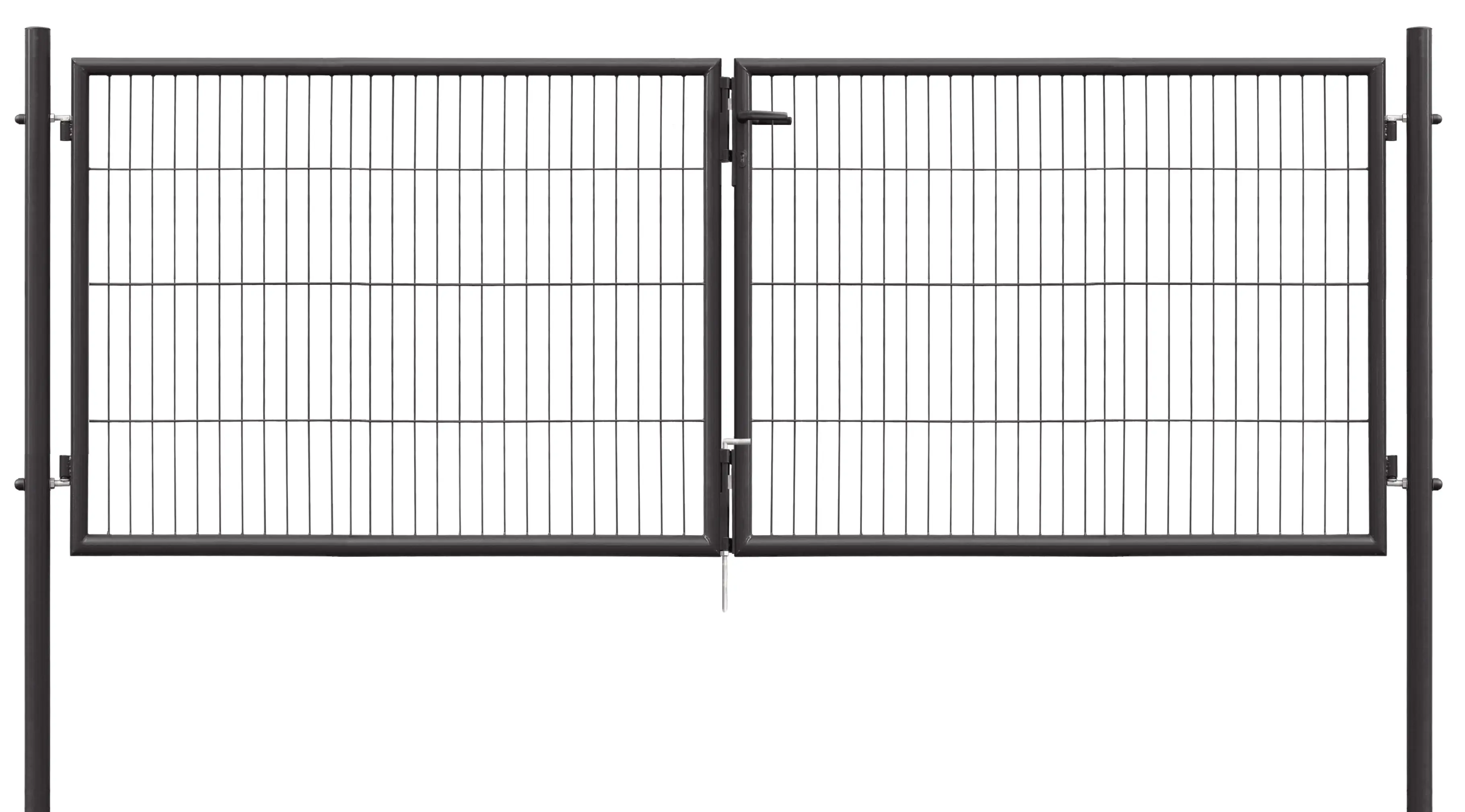 Floraworld Gartentor doppelflügelig Classic 300 x 100 cm anthrazit
