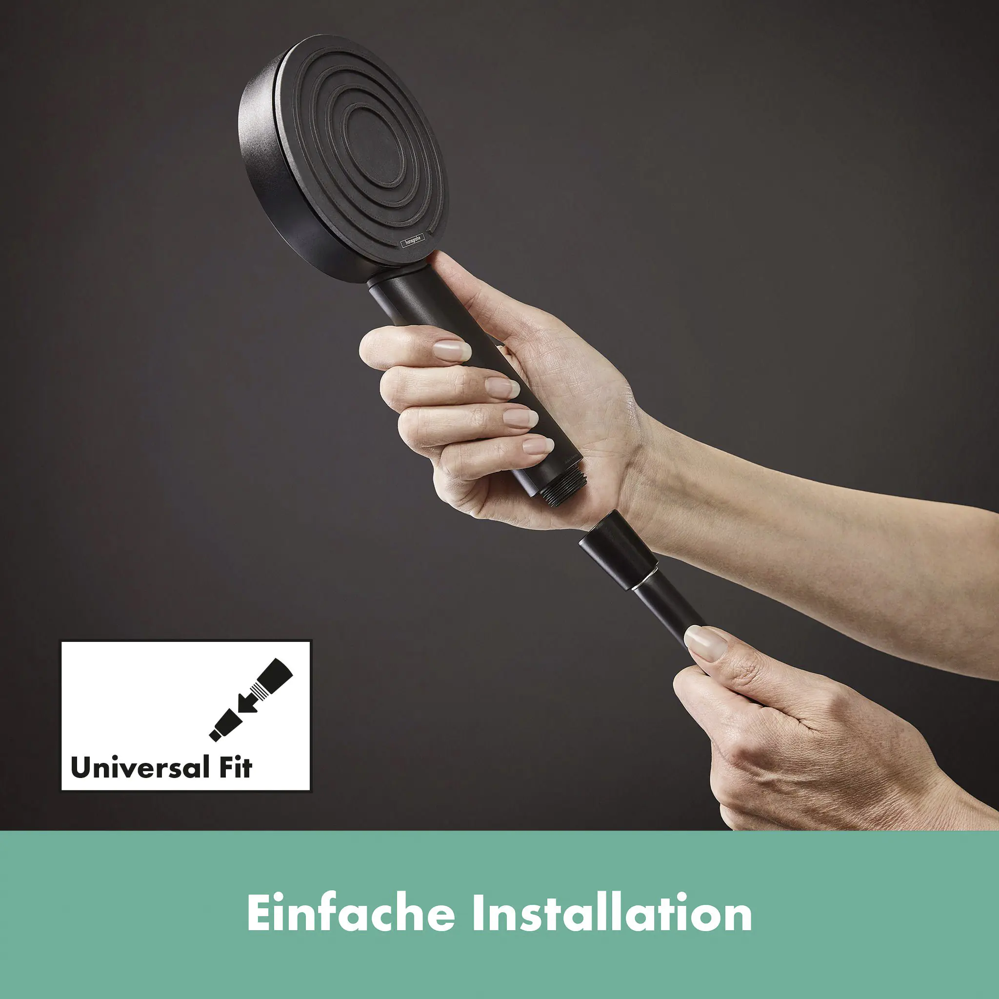 Hansgrohe Brauseschlauch Isiflex 1,6 m mattschwarz