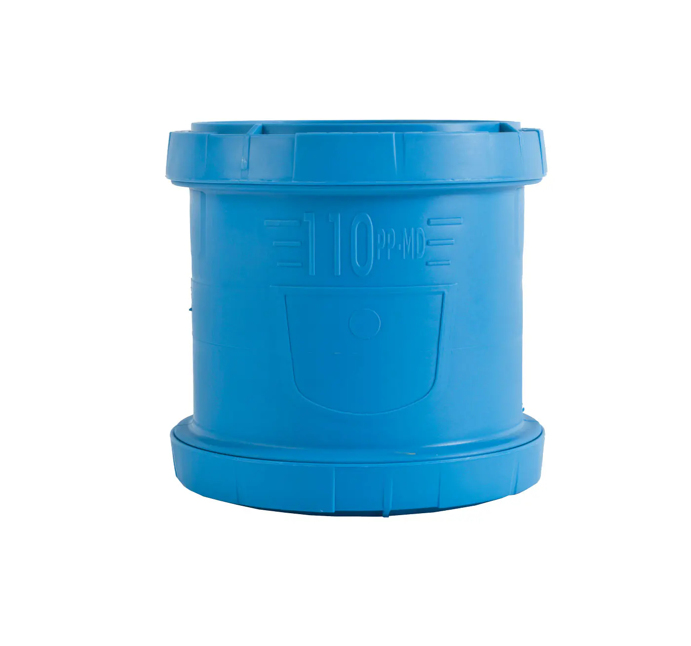 Marley Überschiebmuffe dBlue DN 110 schalldämmend für 110 mm Rohr blau