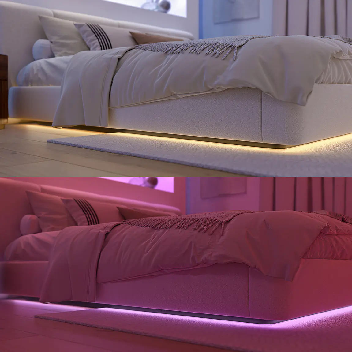 Philips Hue LED-Streifen Flux Gradient 6 m 20 W RGBW weiß dimmbar