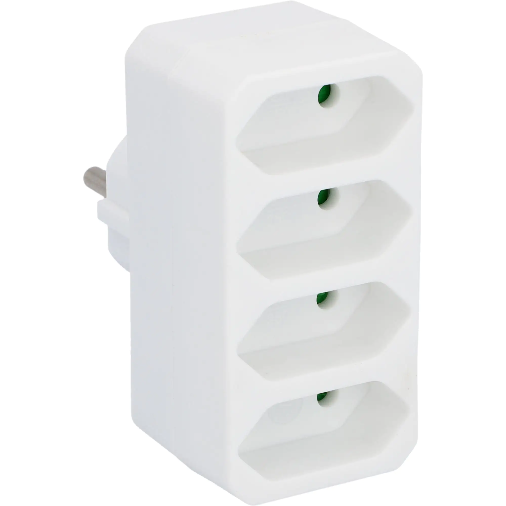 Euro-Adapter 4-fach weiß
