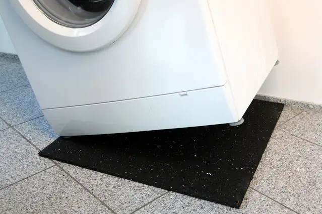 Waschmaschinenunterlage 60 x 60 cm Antirutschmatte Antivibrationsmatte Dämmmatte