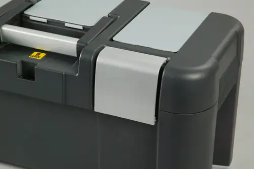 Allit Profi-Werkzeugkoffer PP McPlus Alu 21 rot schwarz ohne Inhalt