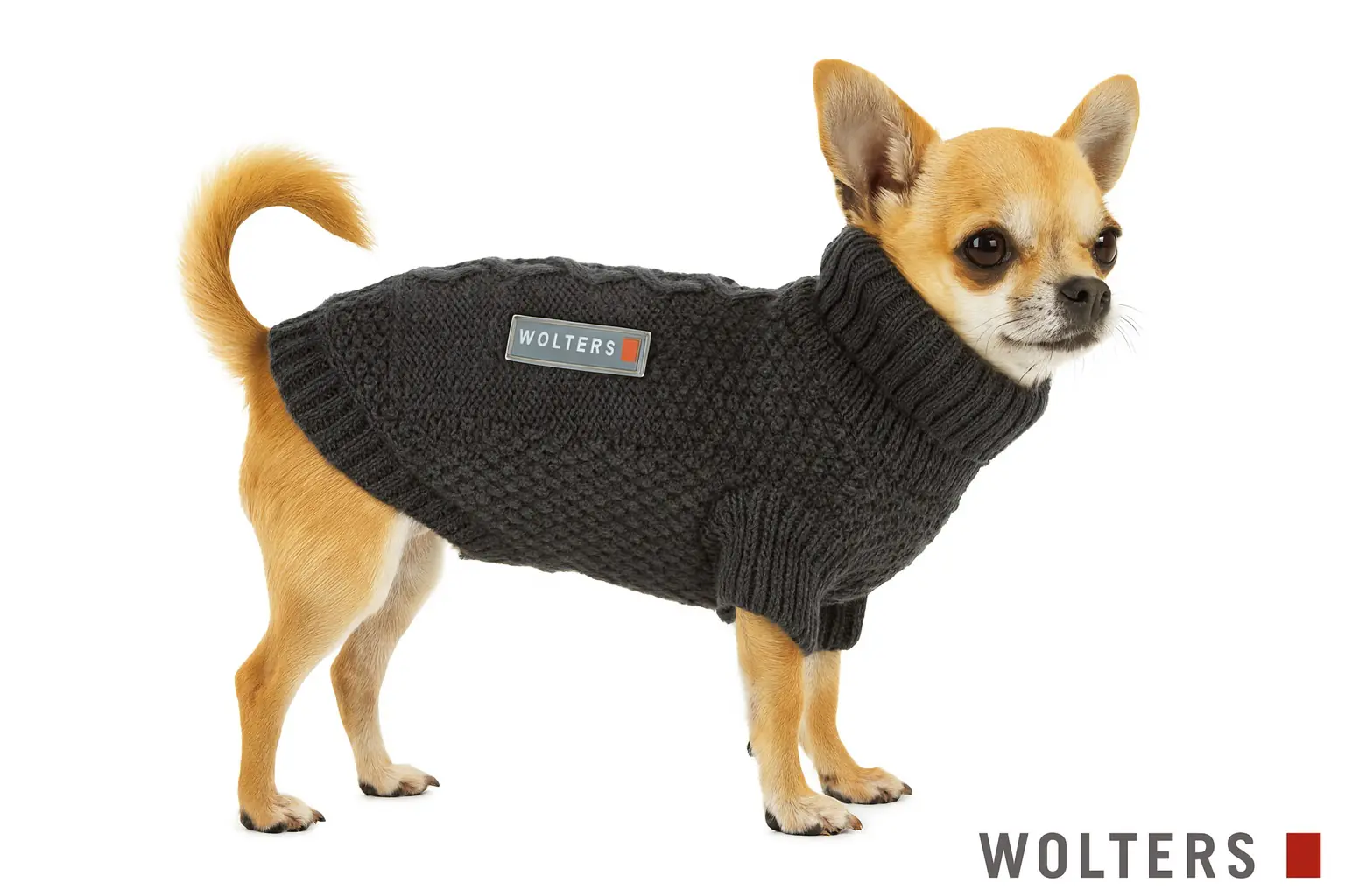 Wolters Hundebekleidung Strickpullover Tristan graphit