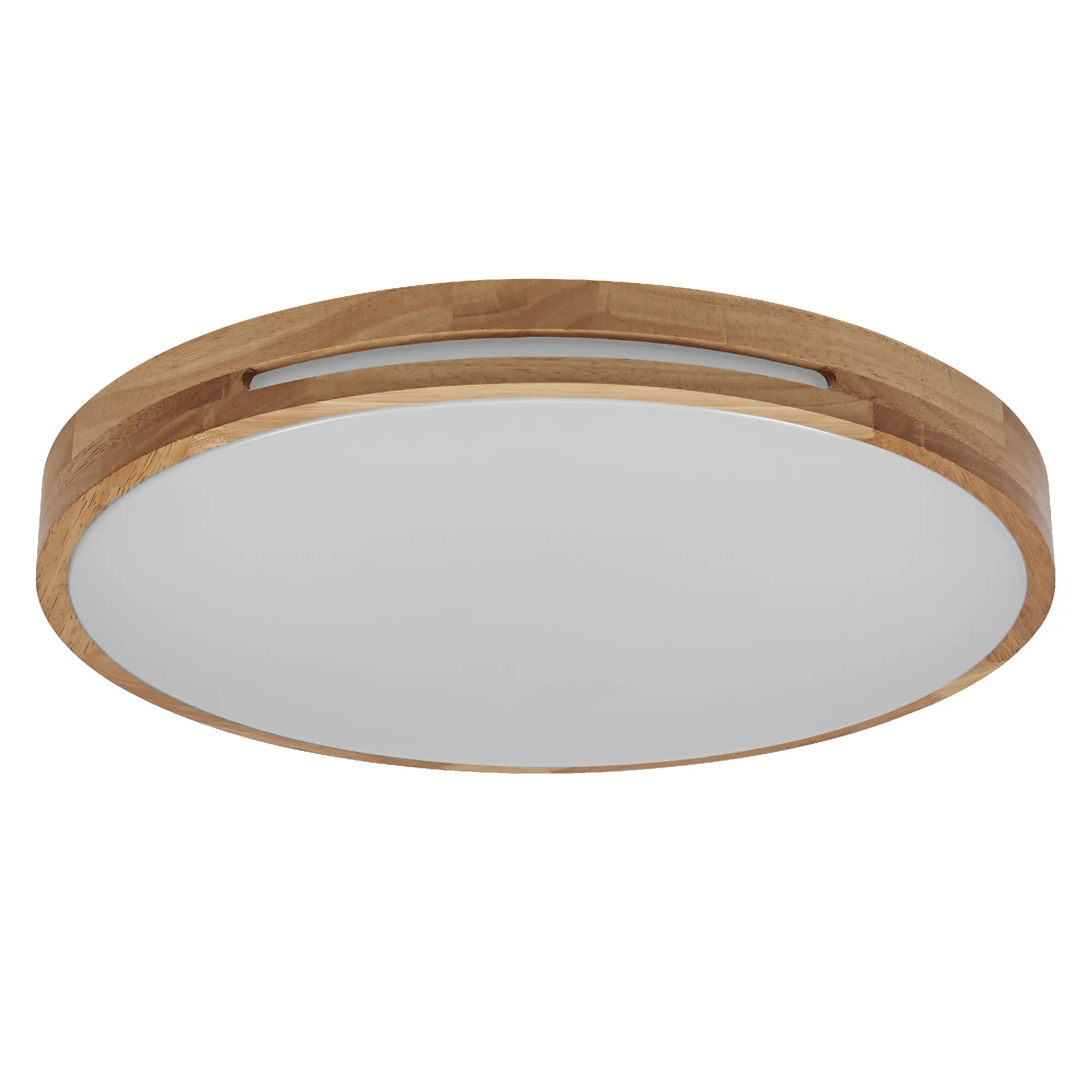 Osram LED Deckenleuchte Orbis Woodburry 39 cm 24W Holzdekor dimmbar