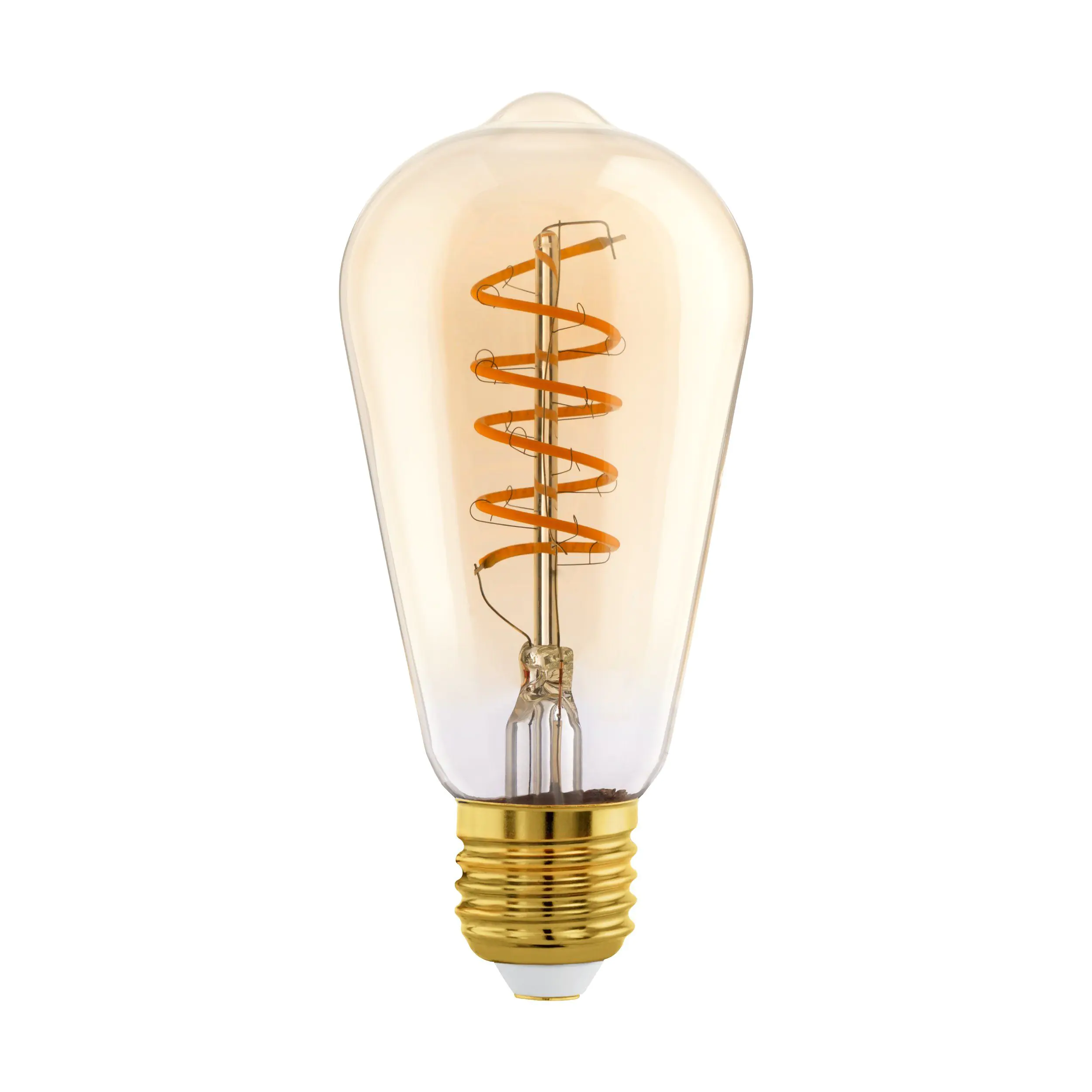Eglo LED Leuchtmittel Edison ST64 E27 4W amber 2200K