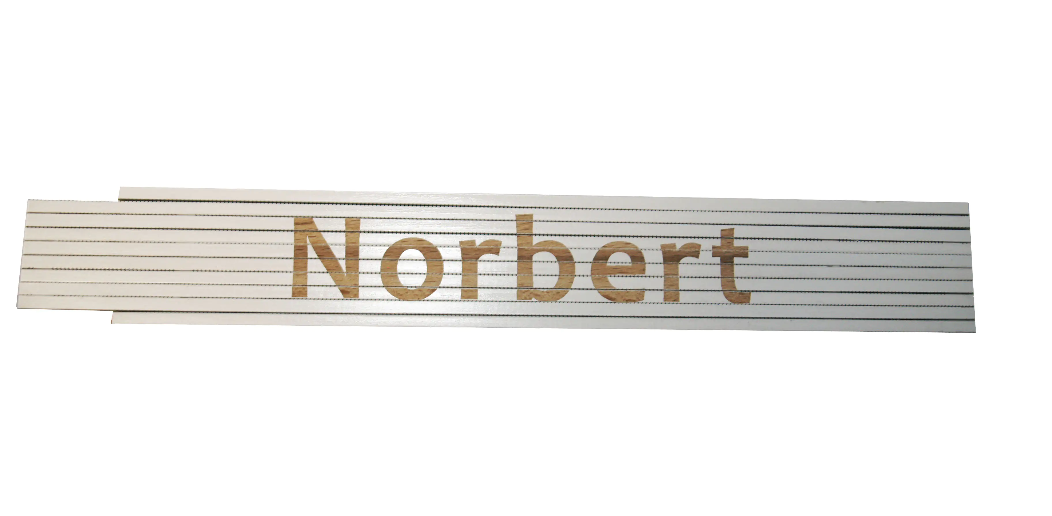 Zollstock Norbert 2 m weiß