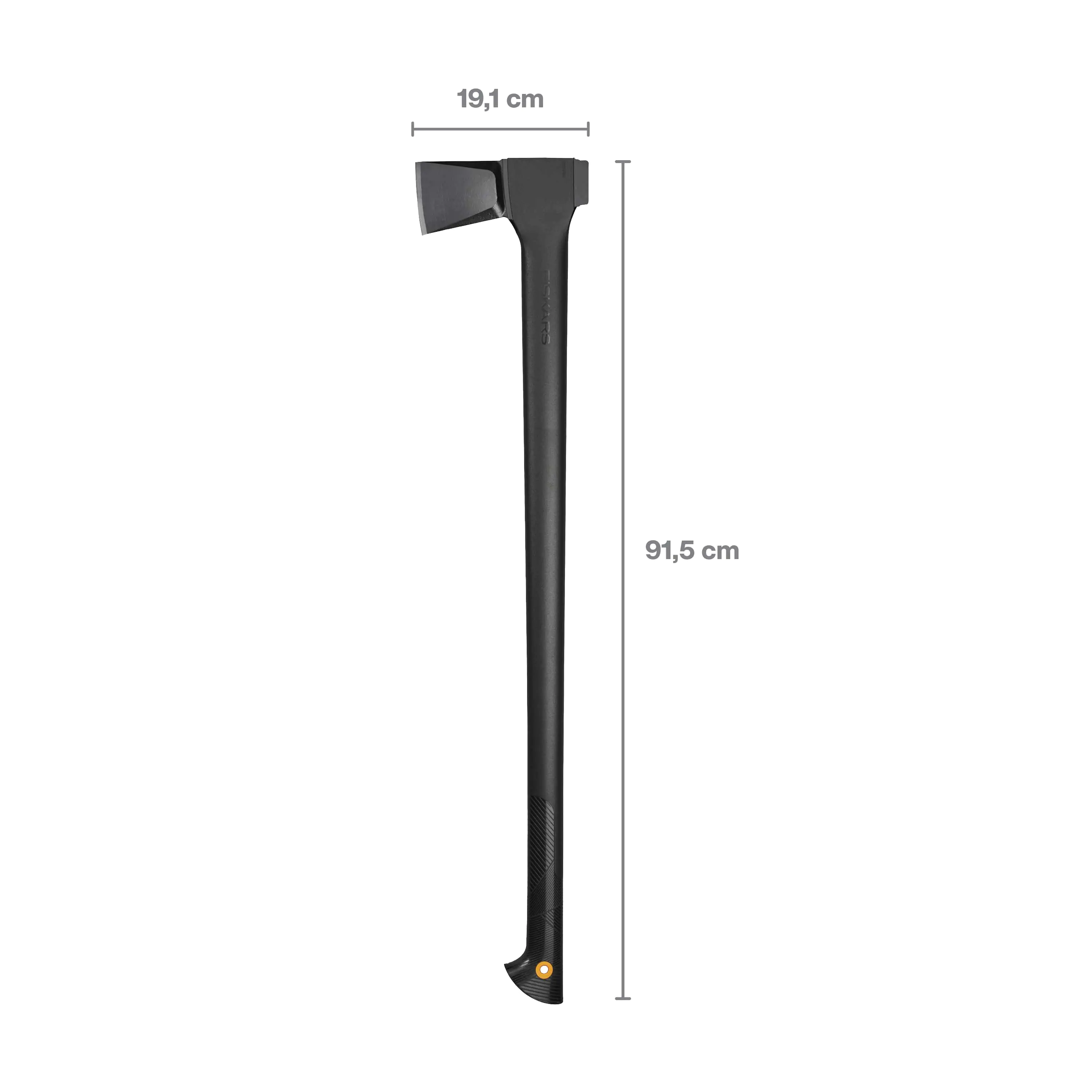 Fiskars Solid Universalaxt A6 Mit Klingen- und Transportschutz 4 x 23.7 x 96 cm FiberComp und Stahl 2,580 kg