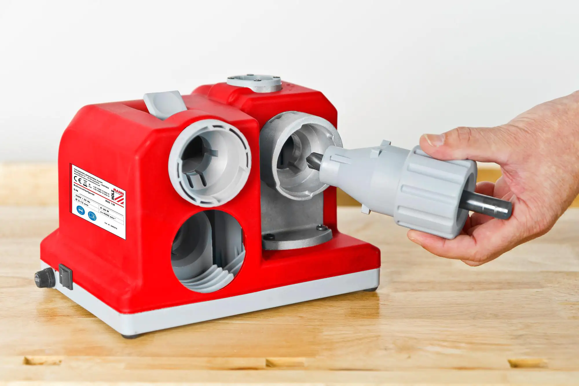 Holzmann Bohrerschärfgerät BSG13E_230V elektrisch 3 - 13 mm