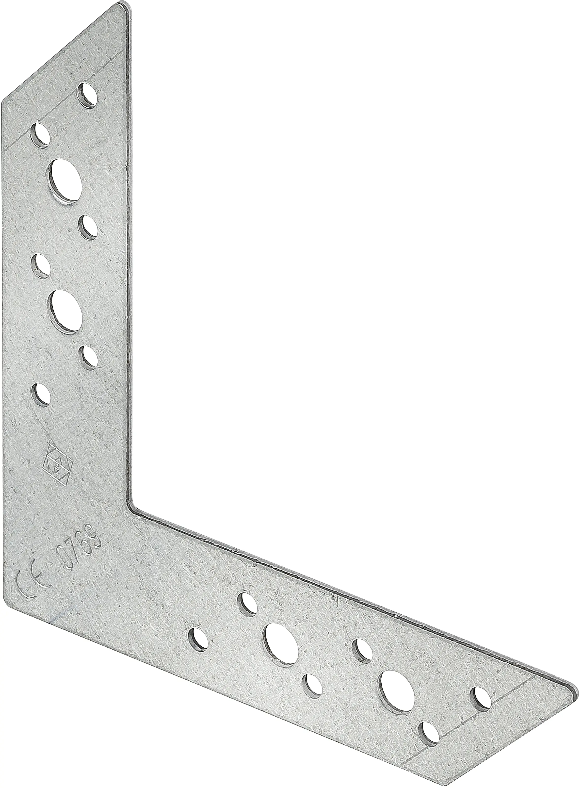 Vormann Eckverbinder sendzimir verzinkt 82 x 116 x 30 mm