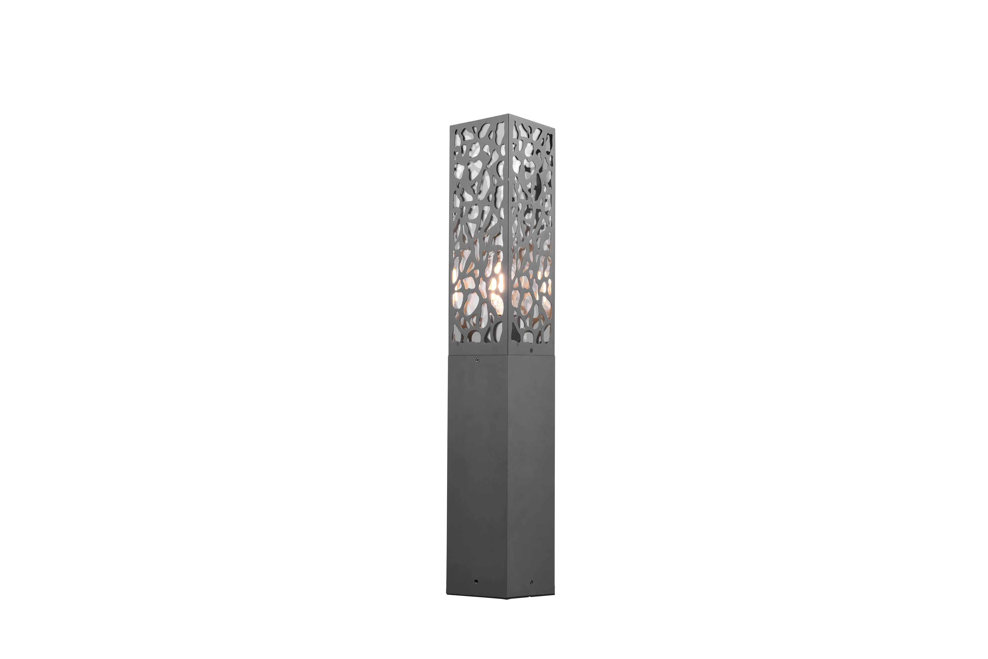 Trio Wegeleuchte Pfosten Cooper anthrazit  60 cm