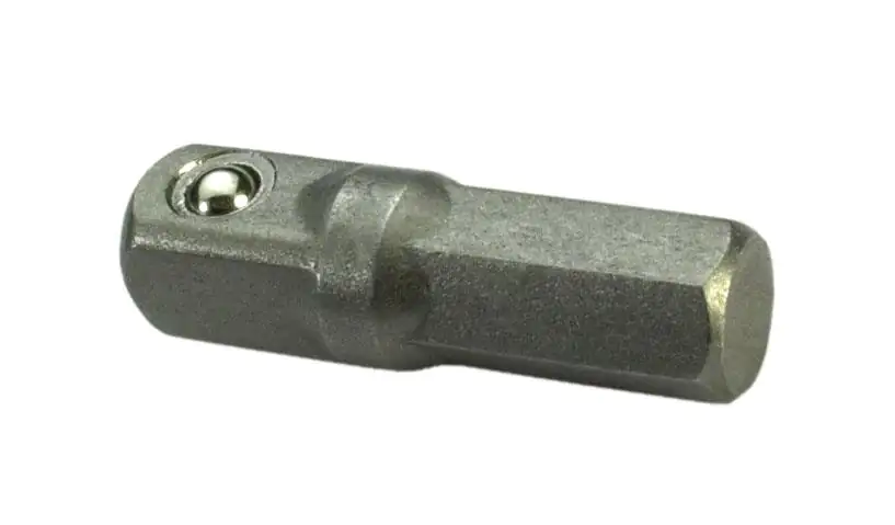 Connex Adapter 1/4" Sechskant außen 1/4" Vierkant innen