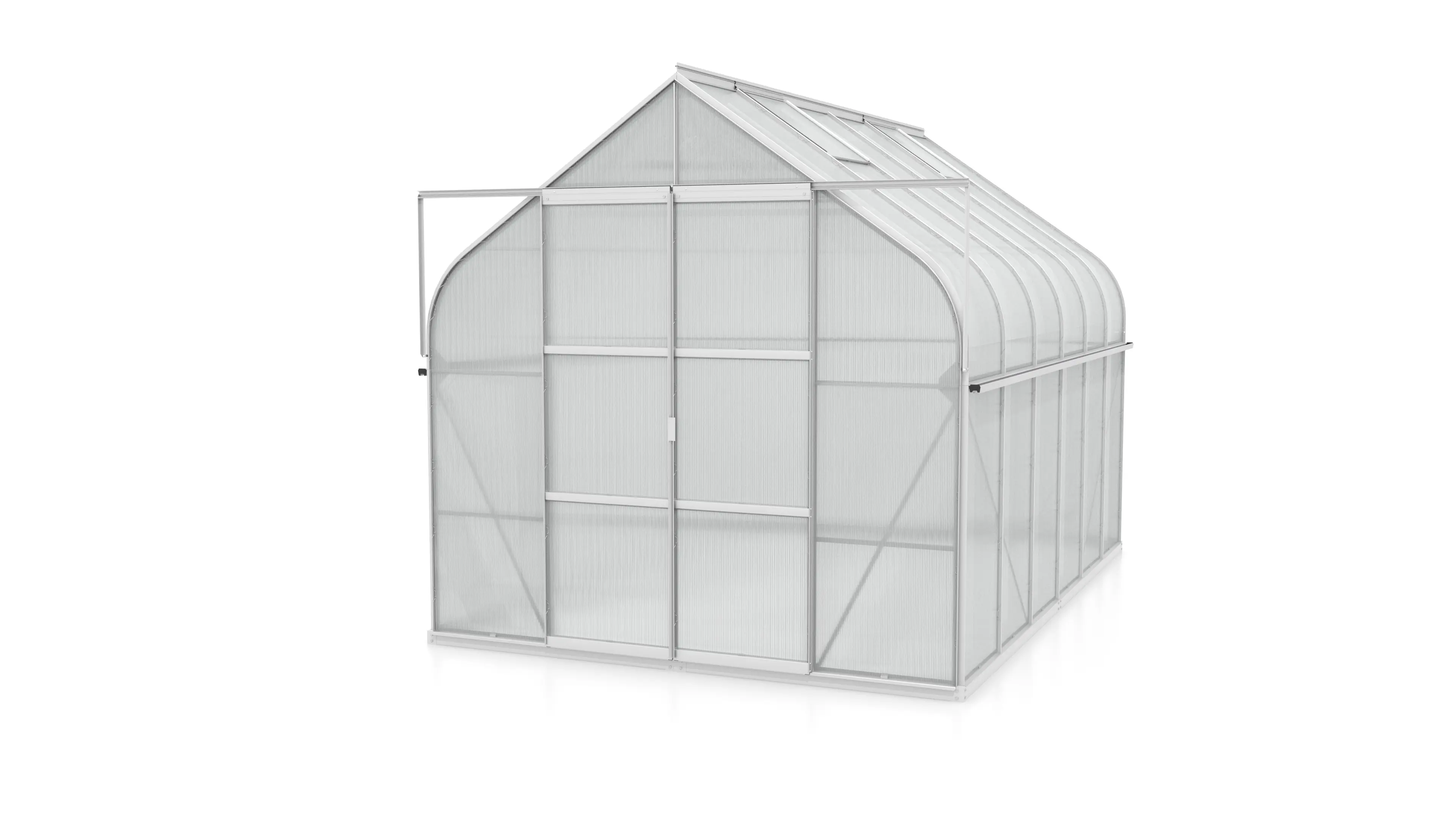 Vitavia Gewächshaus-Set Dione 9900 HKP 4 mm alu 254 x 378 cm 