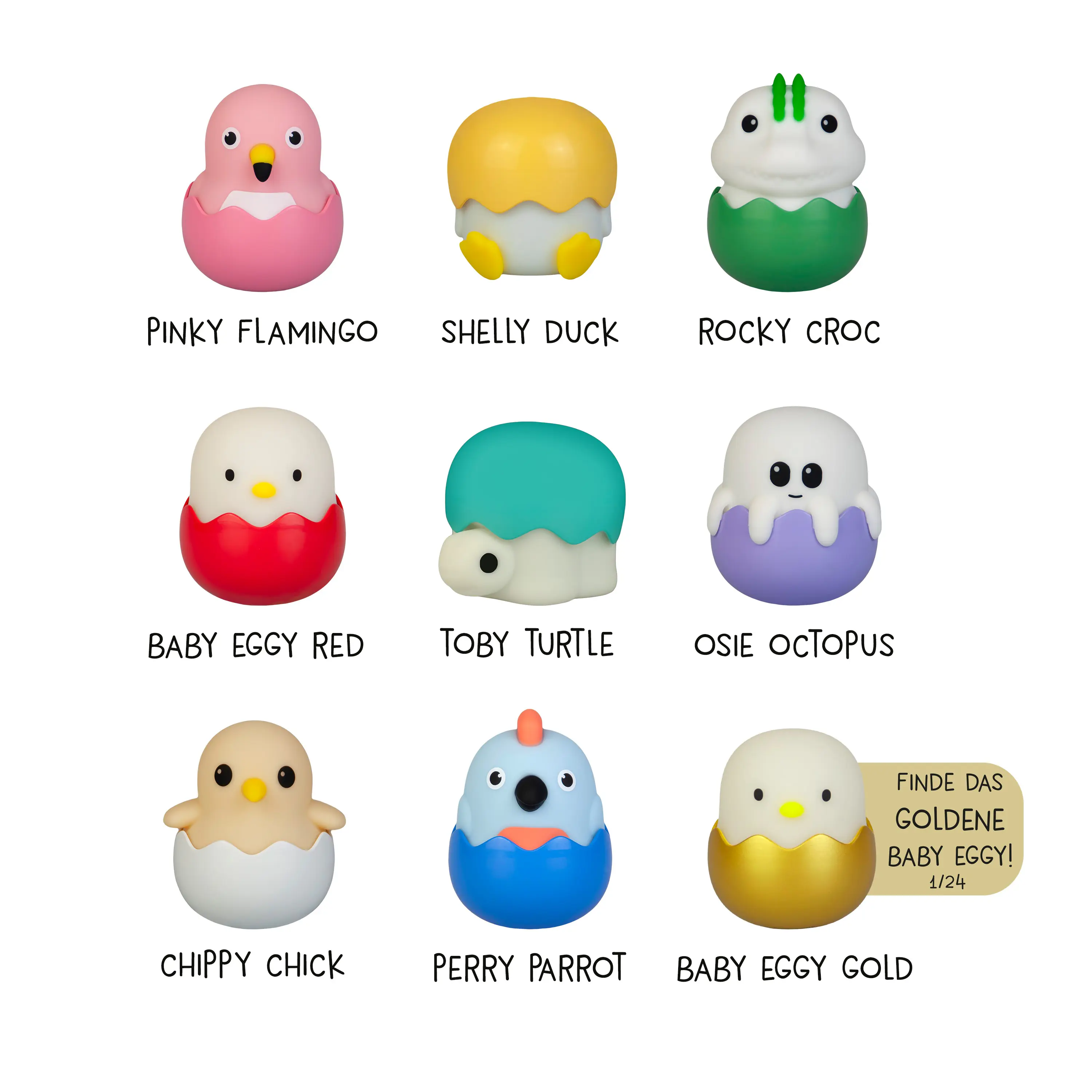 MegaLight Mini Lichter Eggy´s Mystery Lights Dimmbar mit Akku 9-fach Sortiert