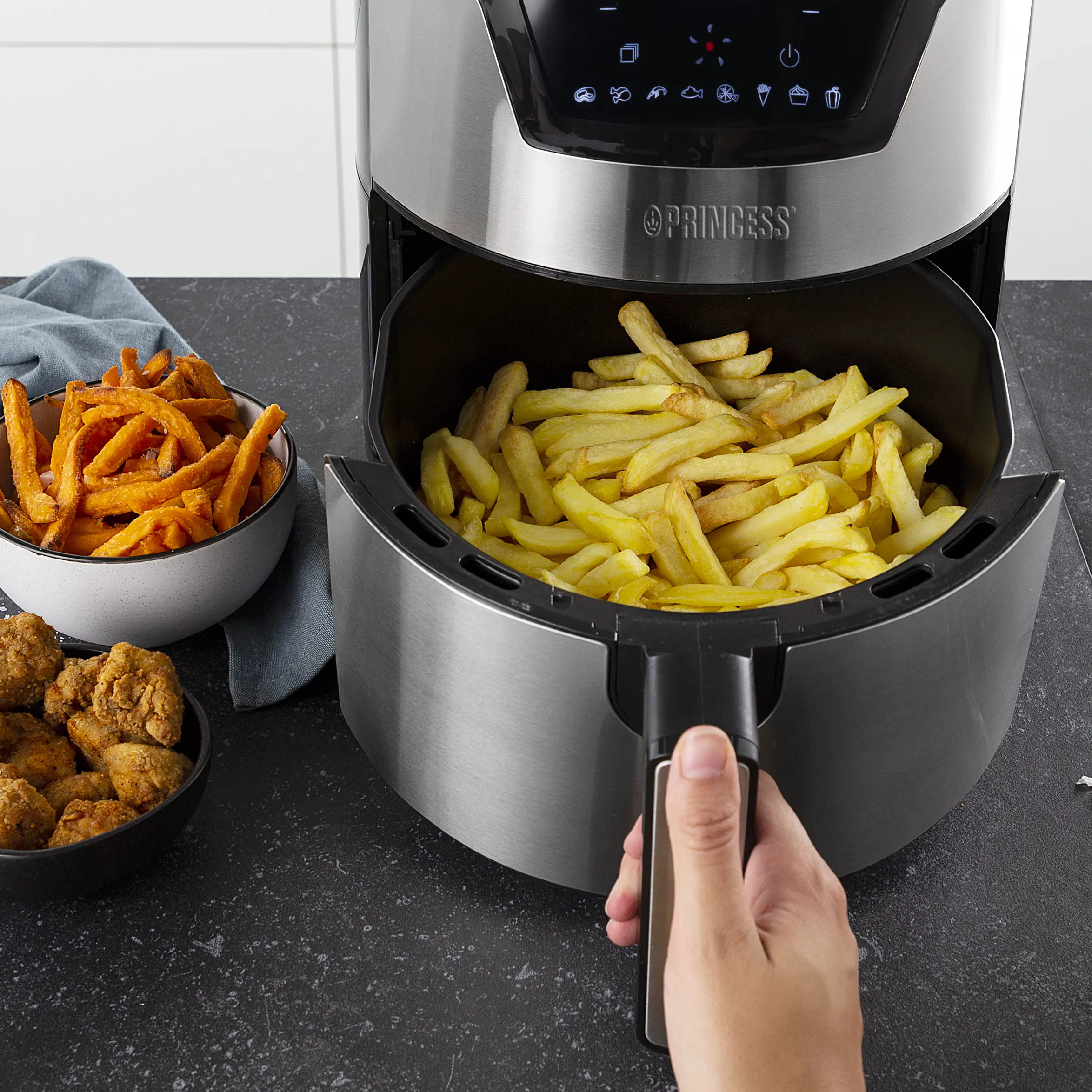 Princess Heißluftfritteuse XXL 4,5 L 1500 W