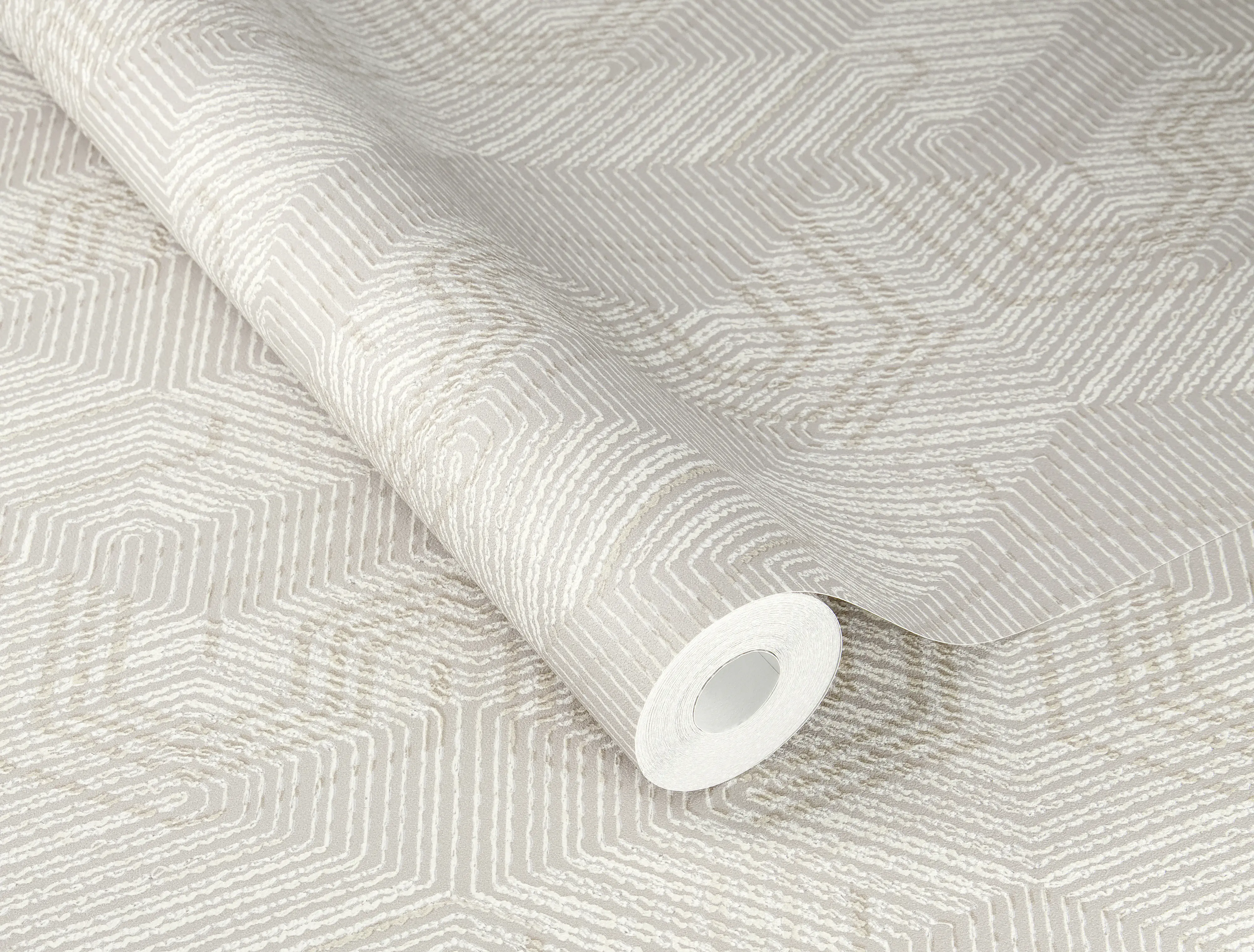 Rasch Vliestapete 751932 Grau-Hellgrau Muster & Motive 10,05 m x 0,53 m