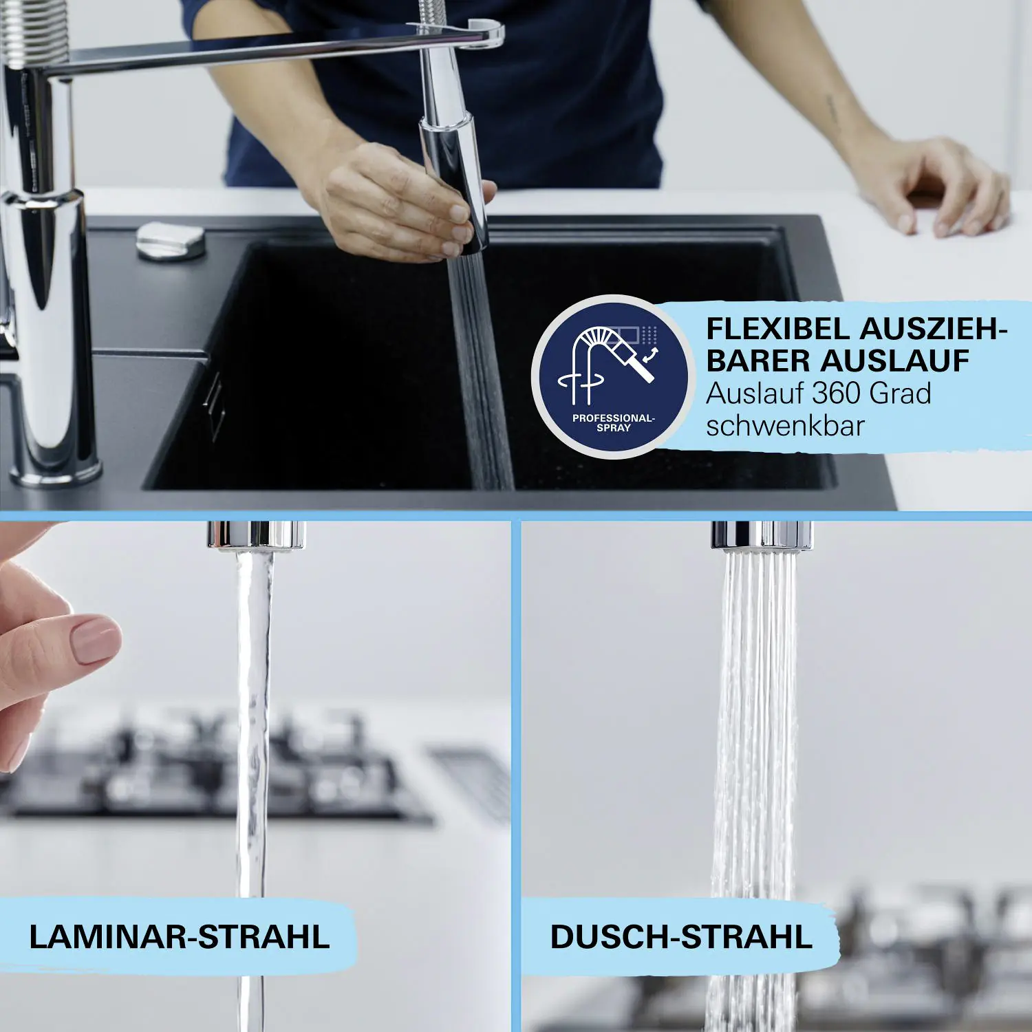 Grohe Spültischarmatur Get verchromt