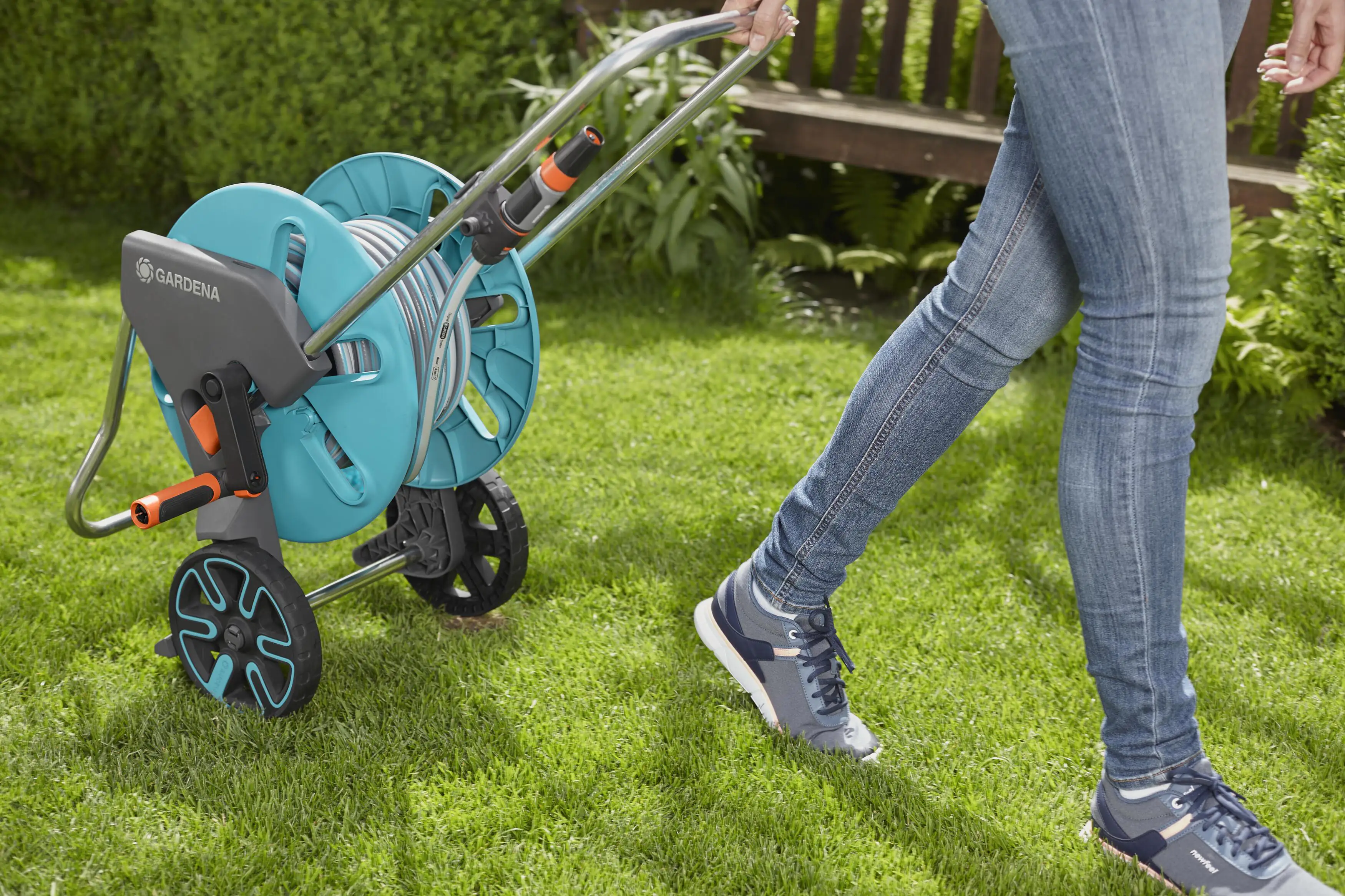 Gardena Schlauchwagen CleverRoll M Set inkl. 20 m Schlauch