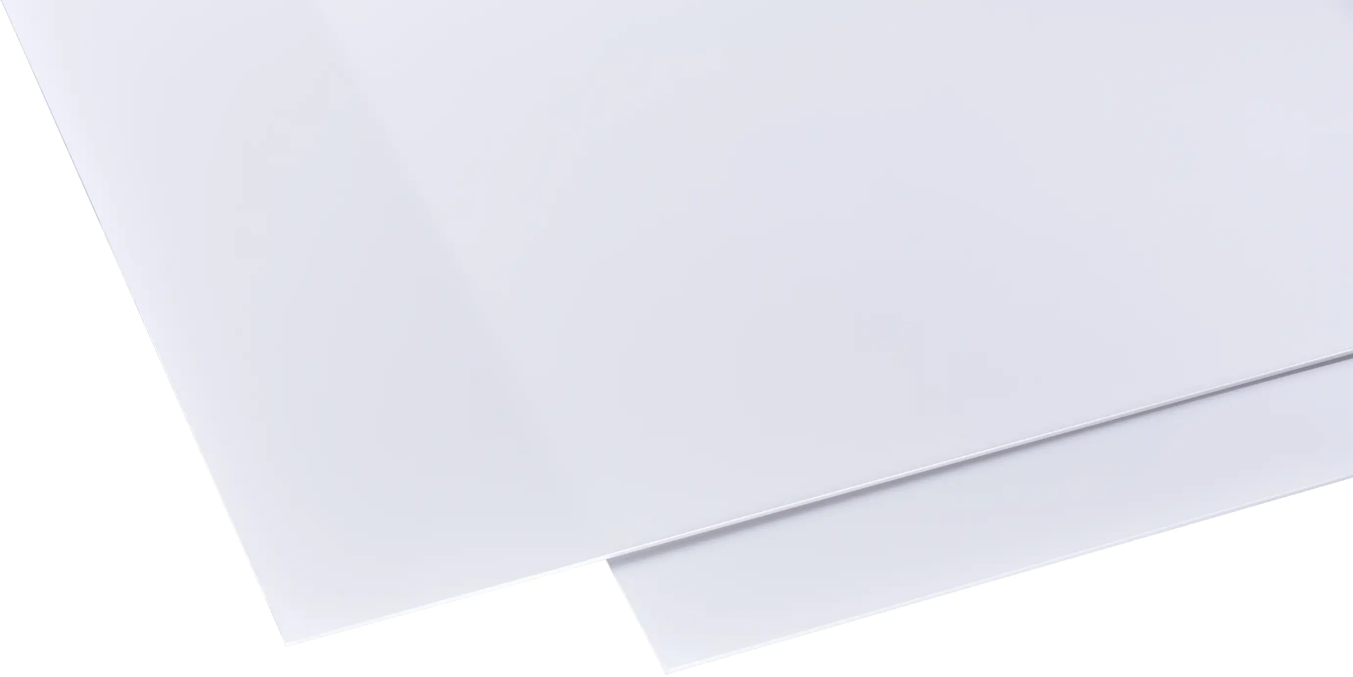 Gutta Polystyrolplatte glatt 50 x 100 cm 2,5 mm opal