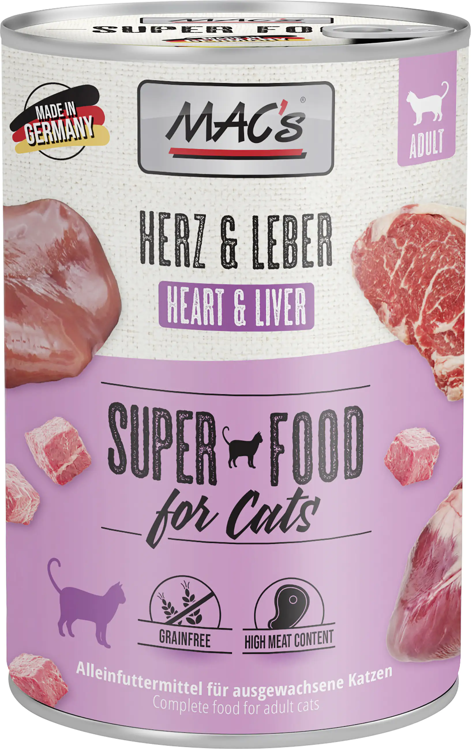 Macs Cat Herz & Leber 400 g