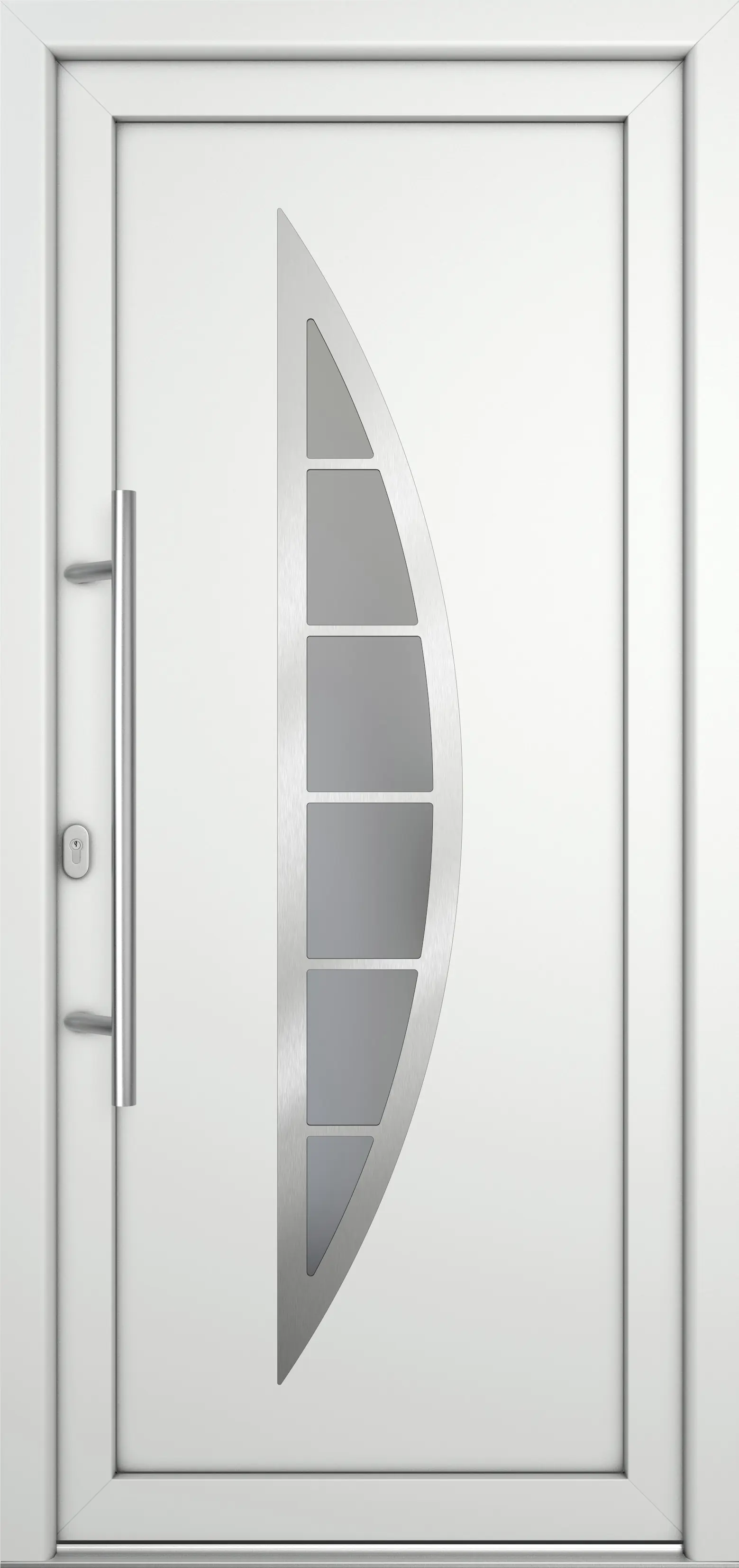 Meeth Haustür Signum Pro PVC Modell 28 88 x 200 cm DIN Links weiß