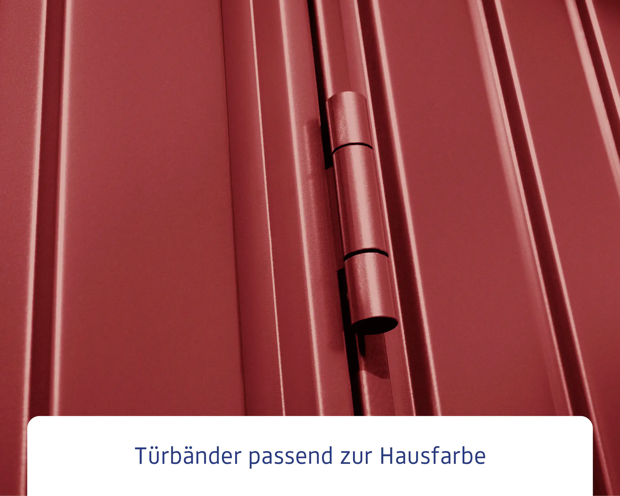 EcoStar Gerätehaus Trend-S Typ 3 323,6 x 247,7 x 219,4 cm purpurrot
