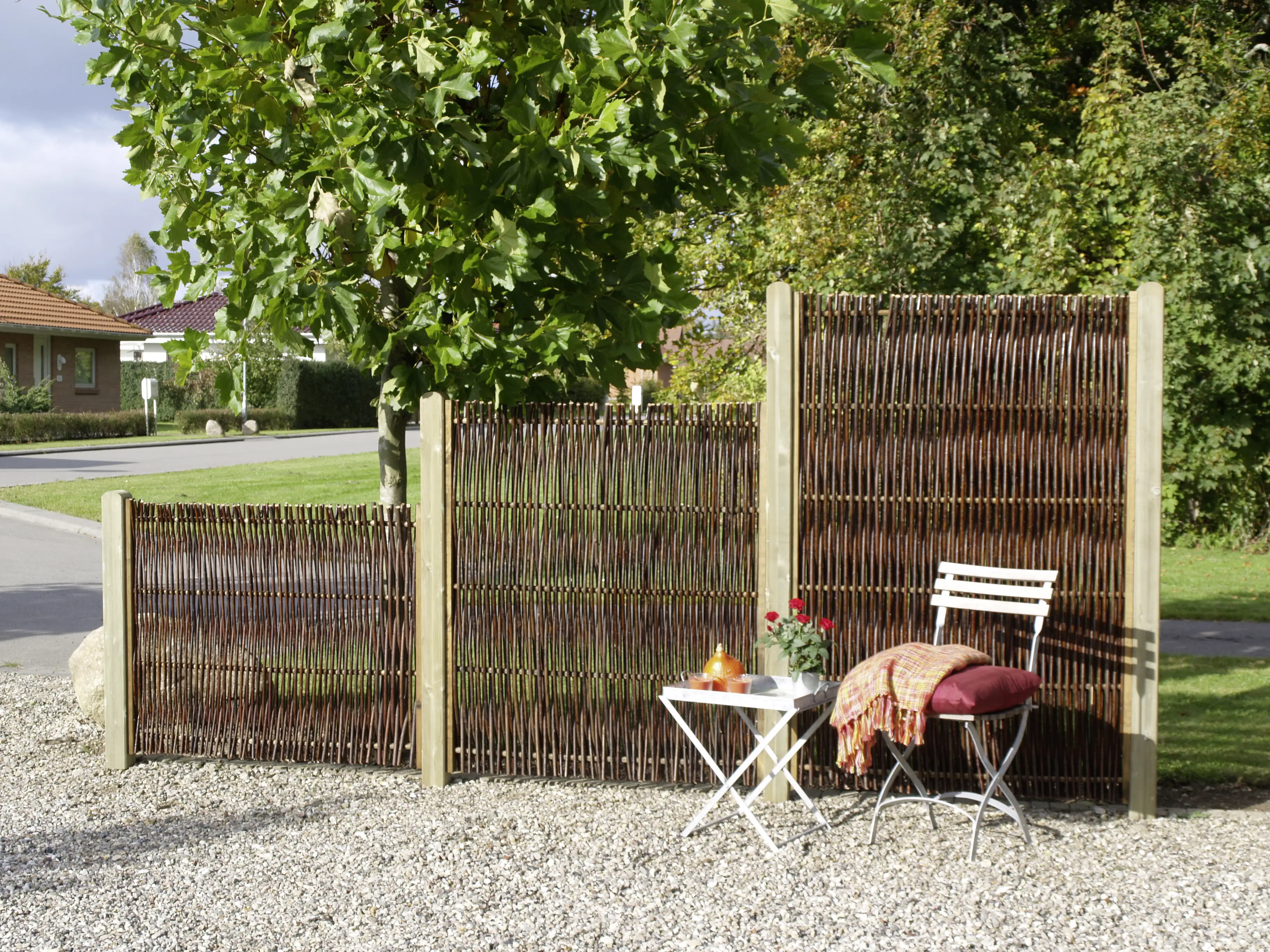 Plus Zaunelement Luxus Weide 120 x 110 cm