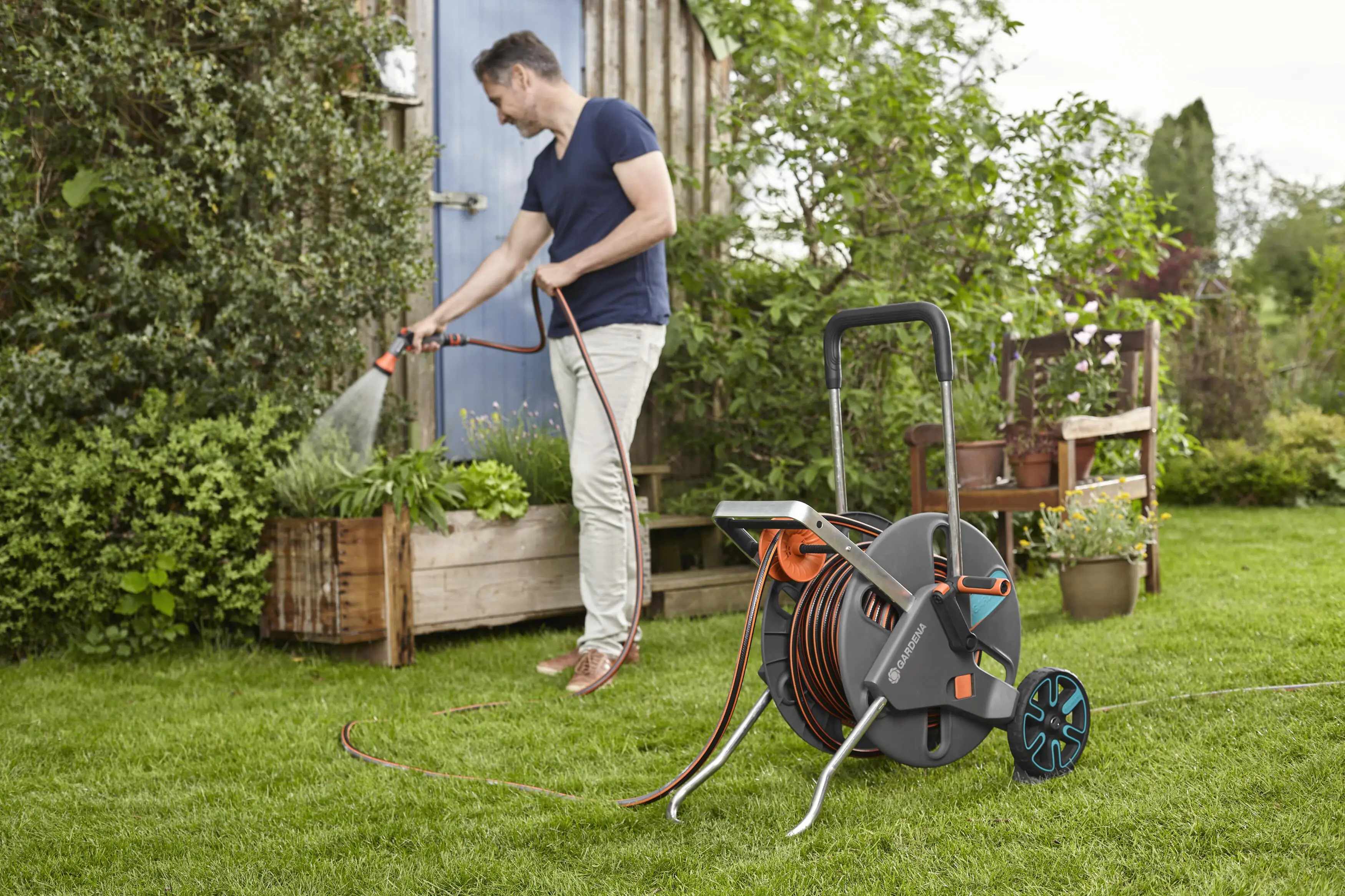 Gardena Schlauchwagen CleverRoll L Easy ohne Schlauch